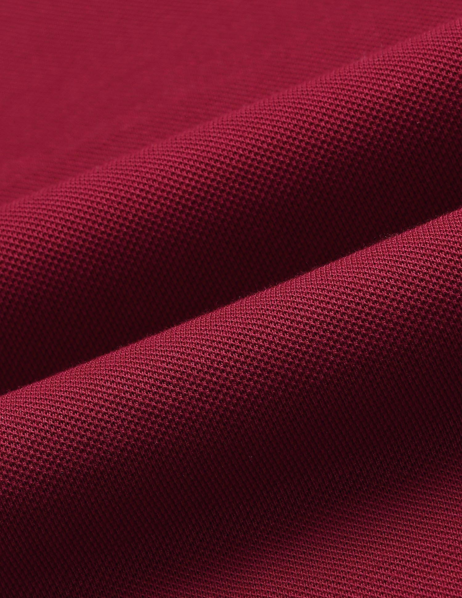 Brand Embroidered Slim Fit Polo Shirt Dark Red - U.S. POLO ASSN. | Large