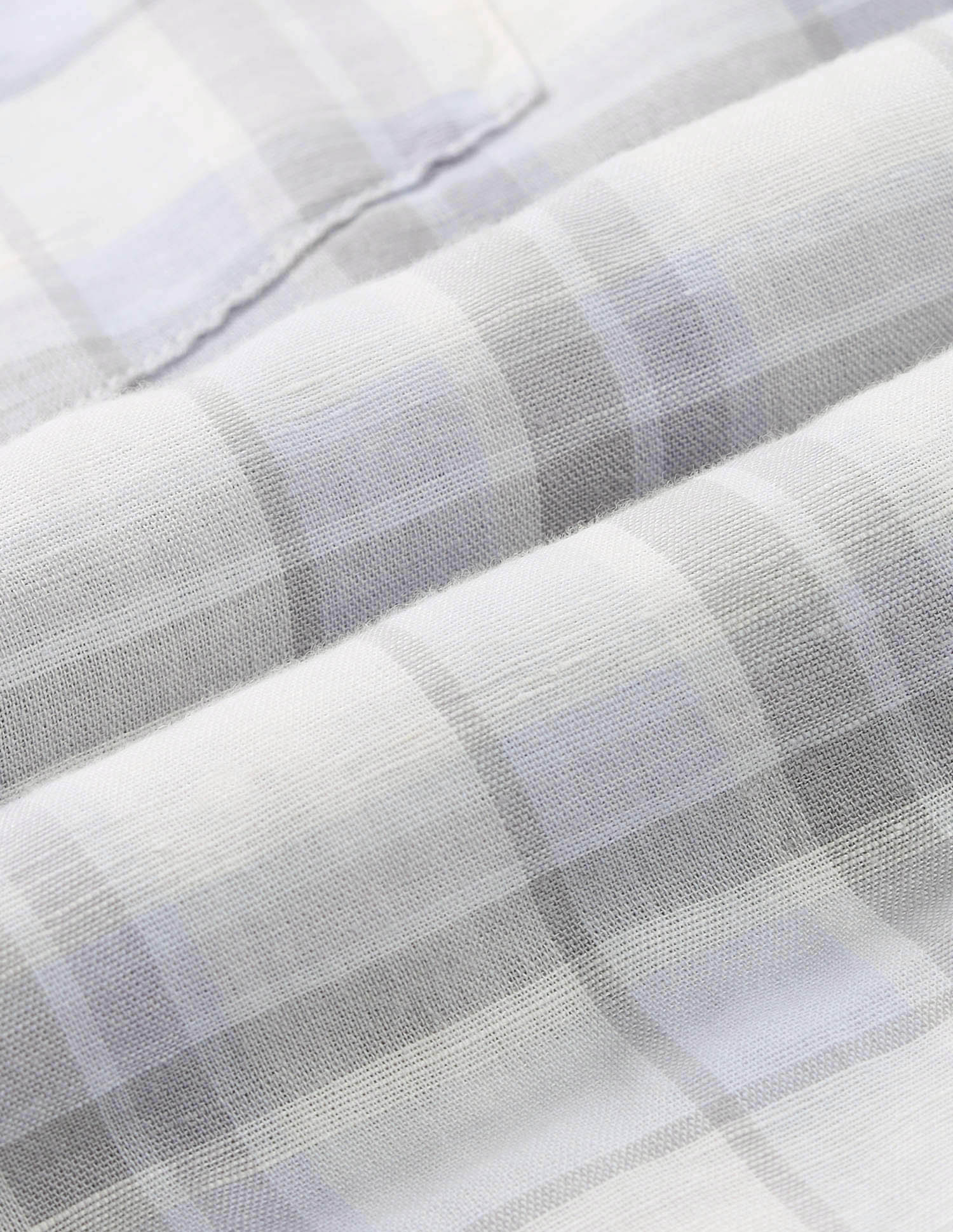 Plaid Checked Tailored Fit Shirt Grey - U.S. Polo Assn. India | Large