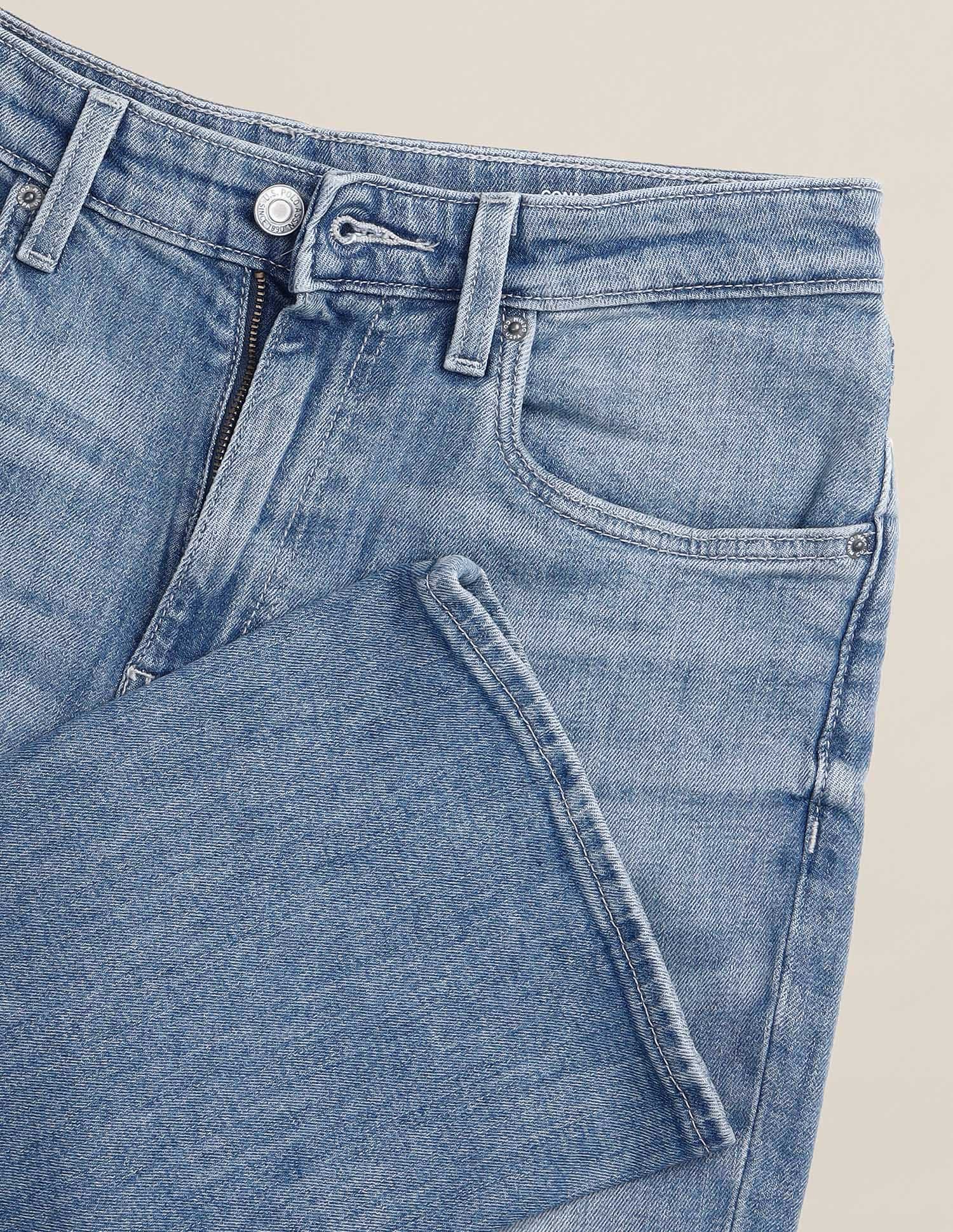 Connor Bootcut Fit Jeans Tinted Blue - U.S. Polo Assn. India | Large