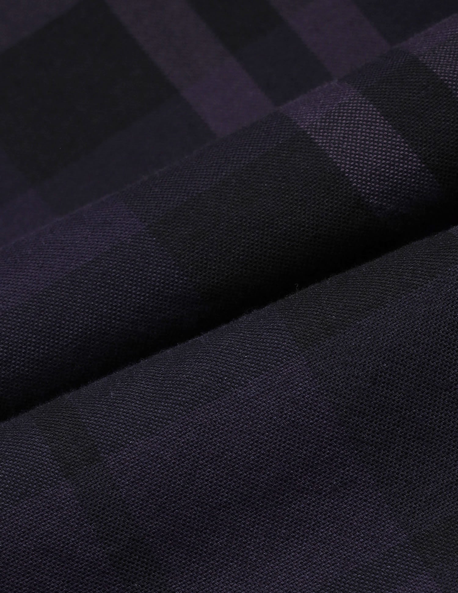 Grid Tattersall Checked Tailored Fit Shirt Purple - U.S. Polo Assn. India | Large