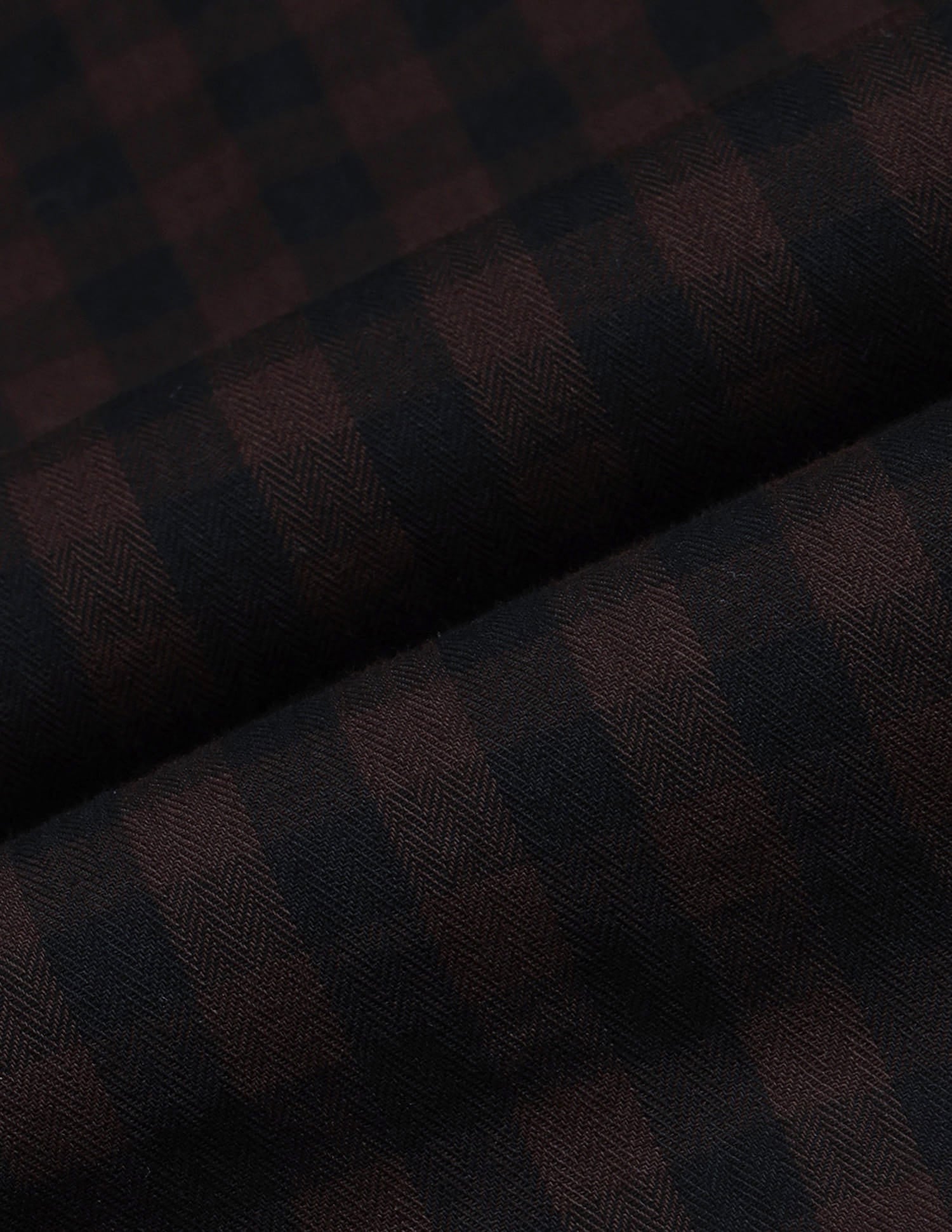 Gingham Checked Twill Shirt Brown - U.S. Polo Assn. India | Large