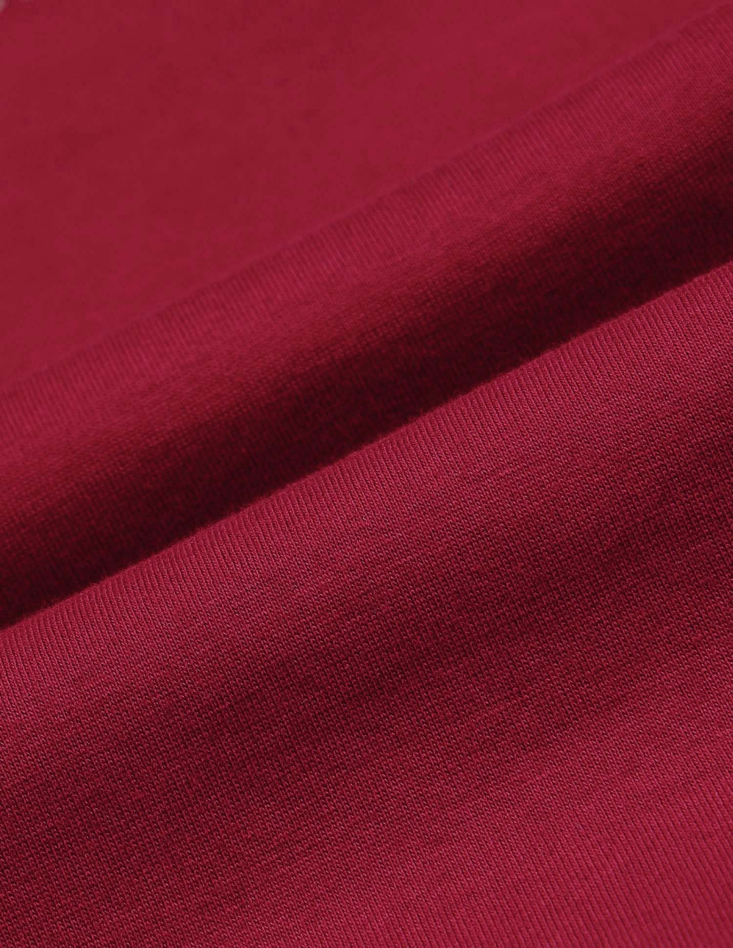 Regular Fit Solid T-Shirt Maroon - U.S. POLO ASSN. | Large