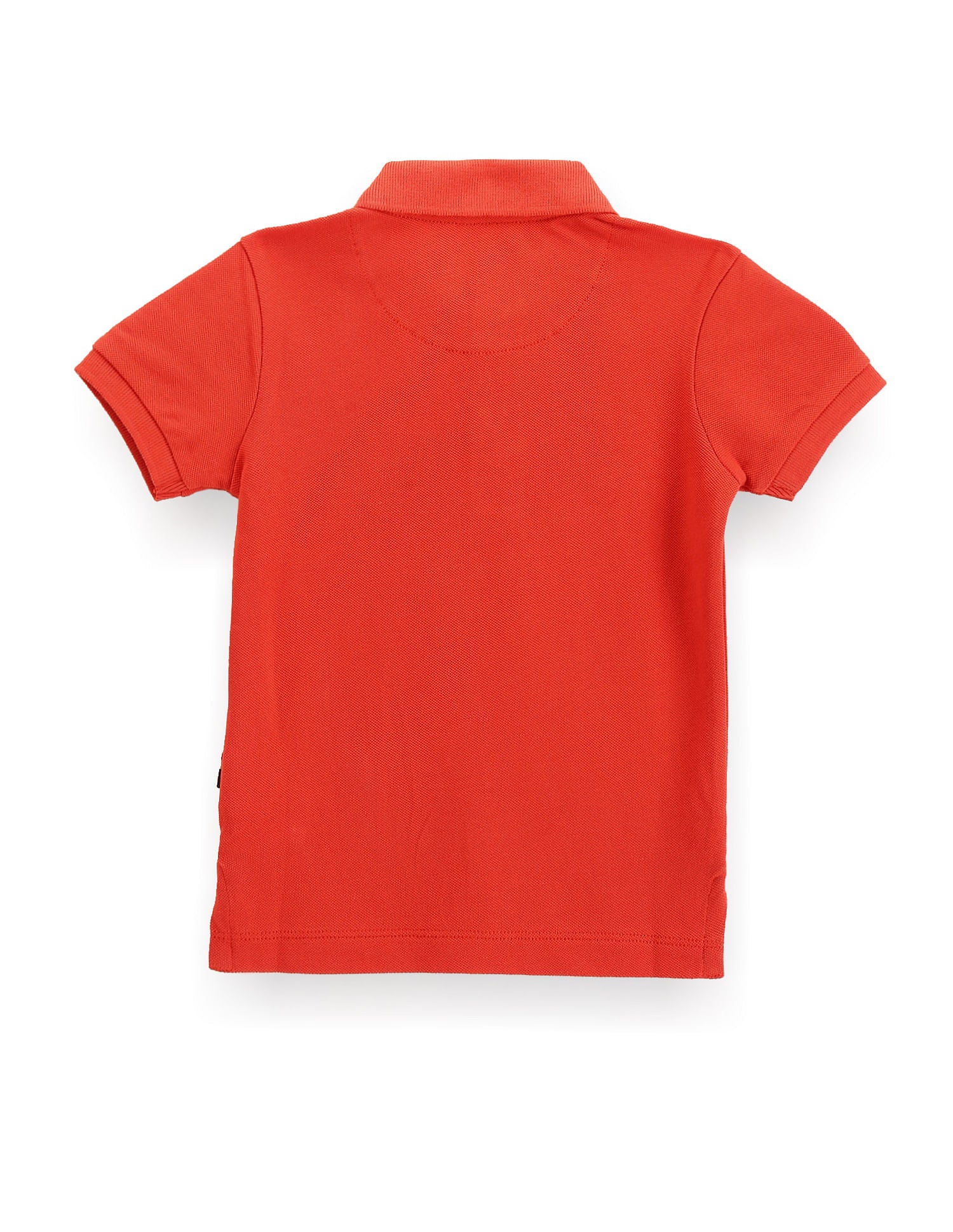 Boys Brand Print Polo Shirt Orange - U.S. Polo Assn. India | Large