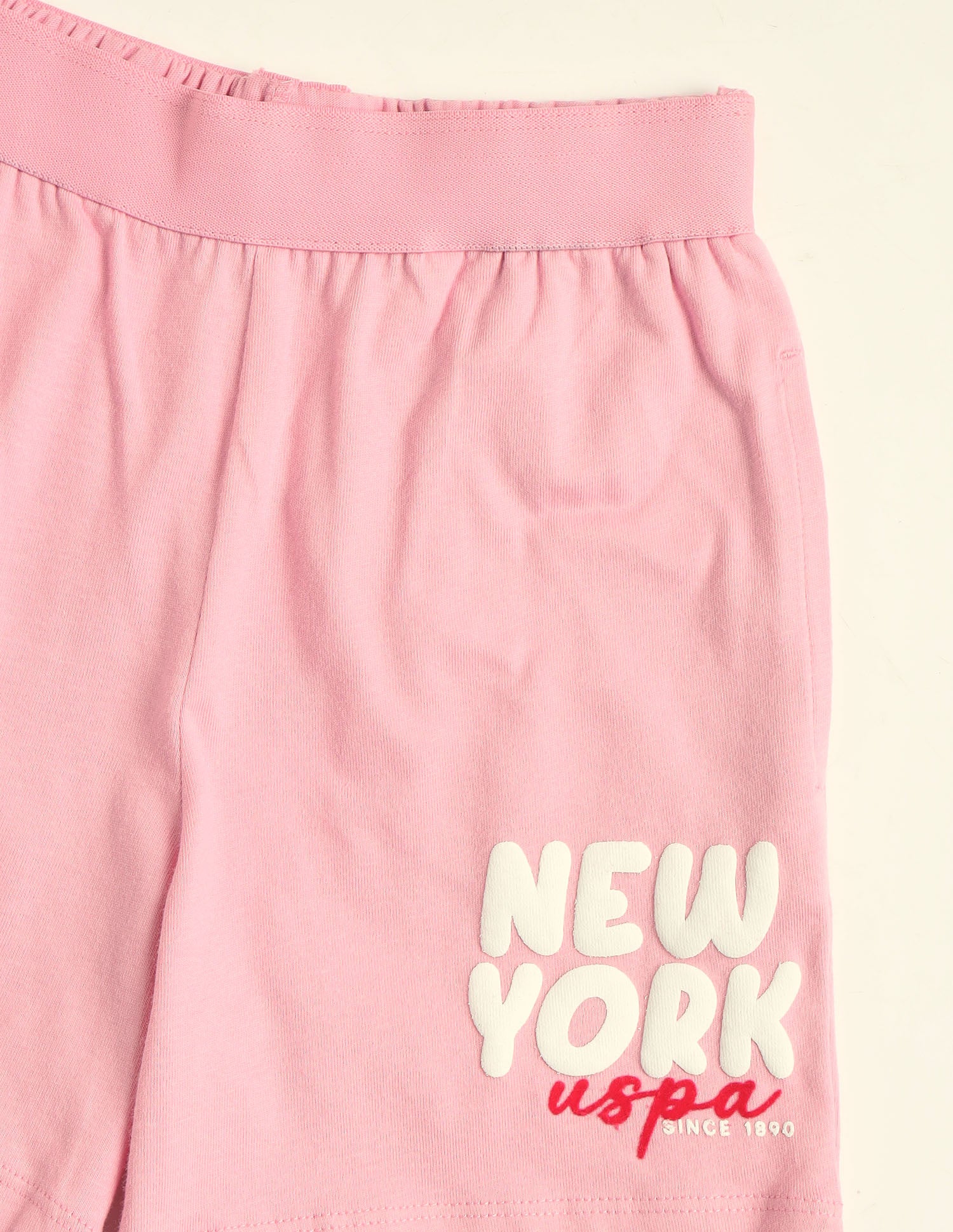 Mid Rise Comfort Fit Shorts Pink - U.S. Polo Assn. India | Large