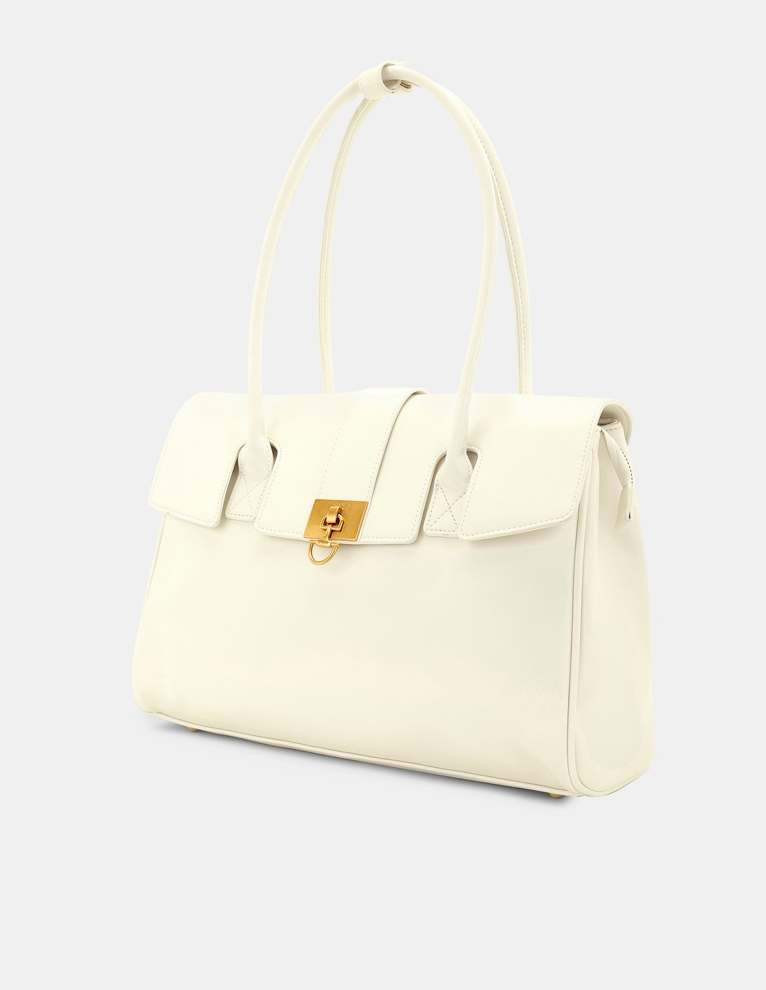 Women Aspen Satchel Bag Off White - U.S. POLO ASSN. | Large