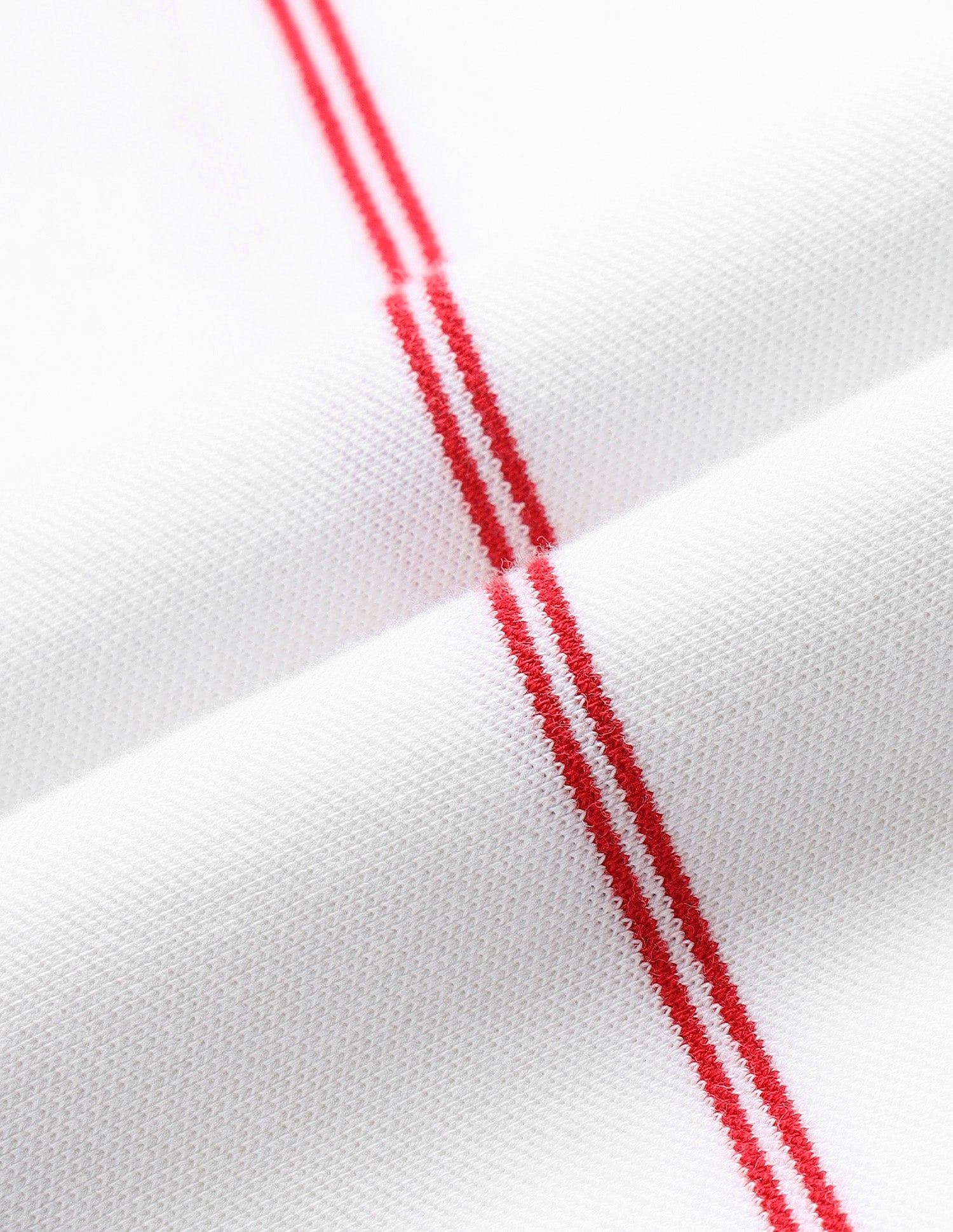 Vertical Striped Slim Fit Polo Shirt White - U.S. Polo Assn. India | Large