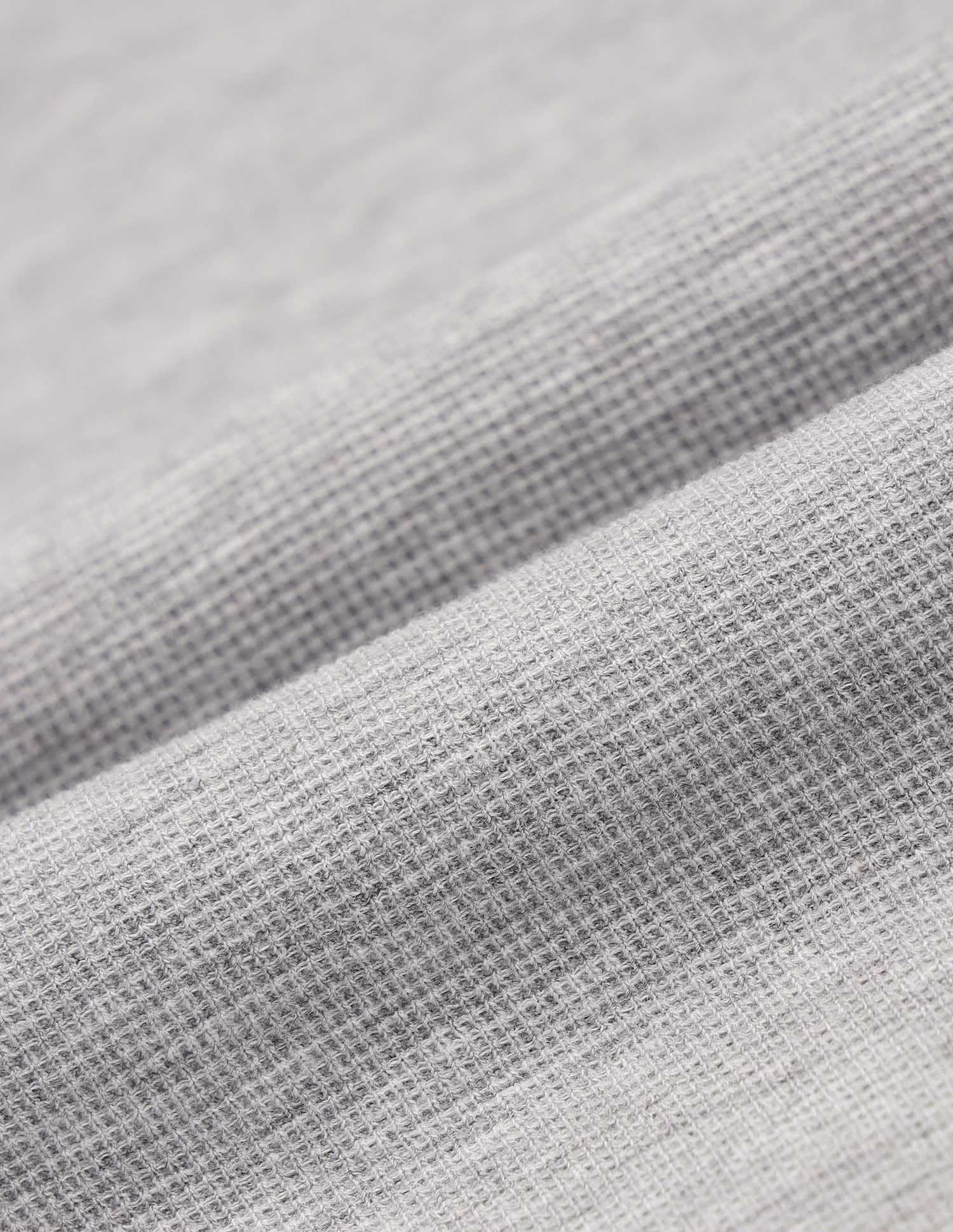 Textured Cotton Slim Fit T-Shirt Grey - U.S. Polo Assn. India | Large