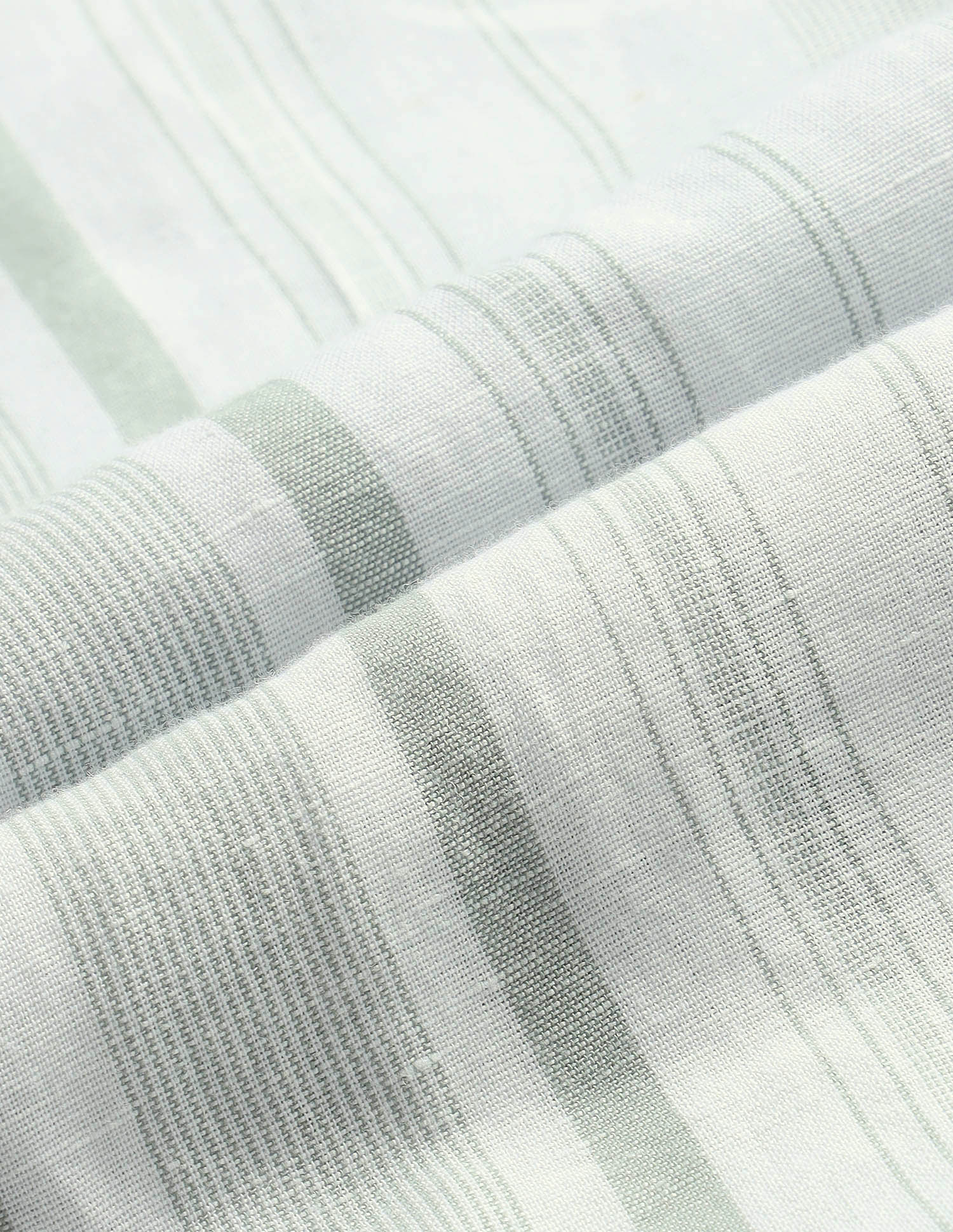 Casa De Campo Vertical Striped Shirt Light Green - U.S. Polo Assn. India | Large