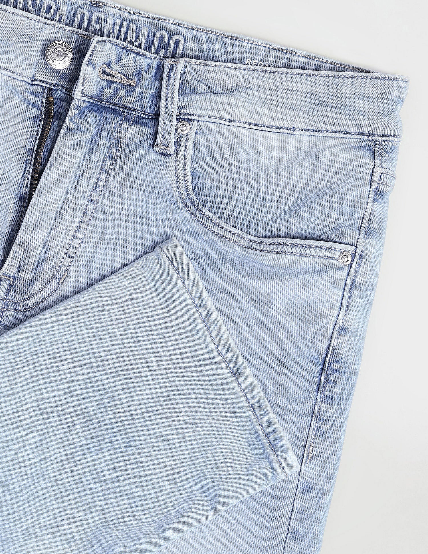 Regallo Skinny Fit Blue Jeans Light-Blue - U.S. POLO ASSN. | Large