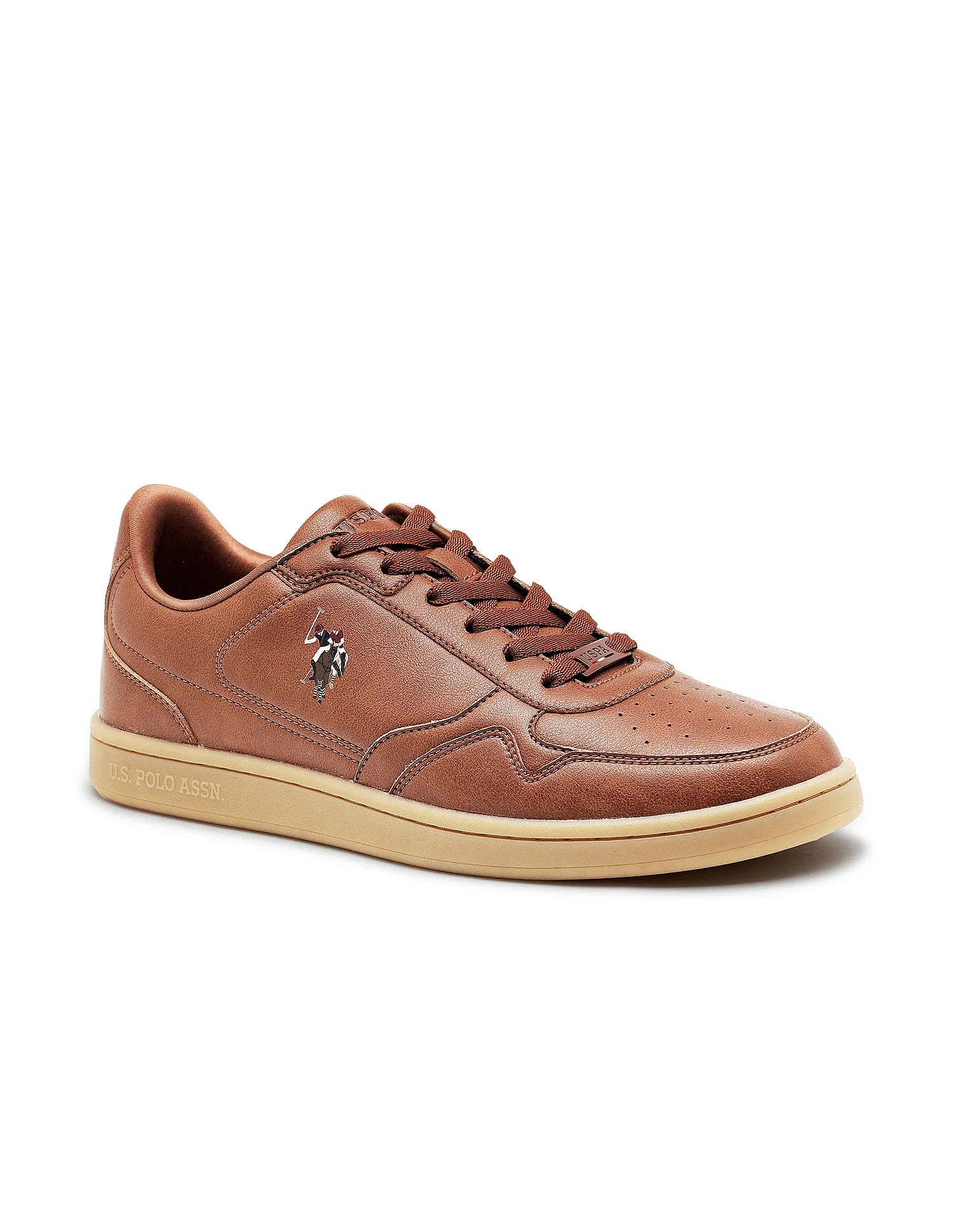 Men Haiman 2.0 Solid Sneakers Tan - U.S. POLO ASSN. | Large