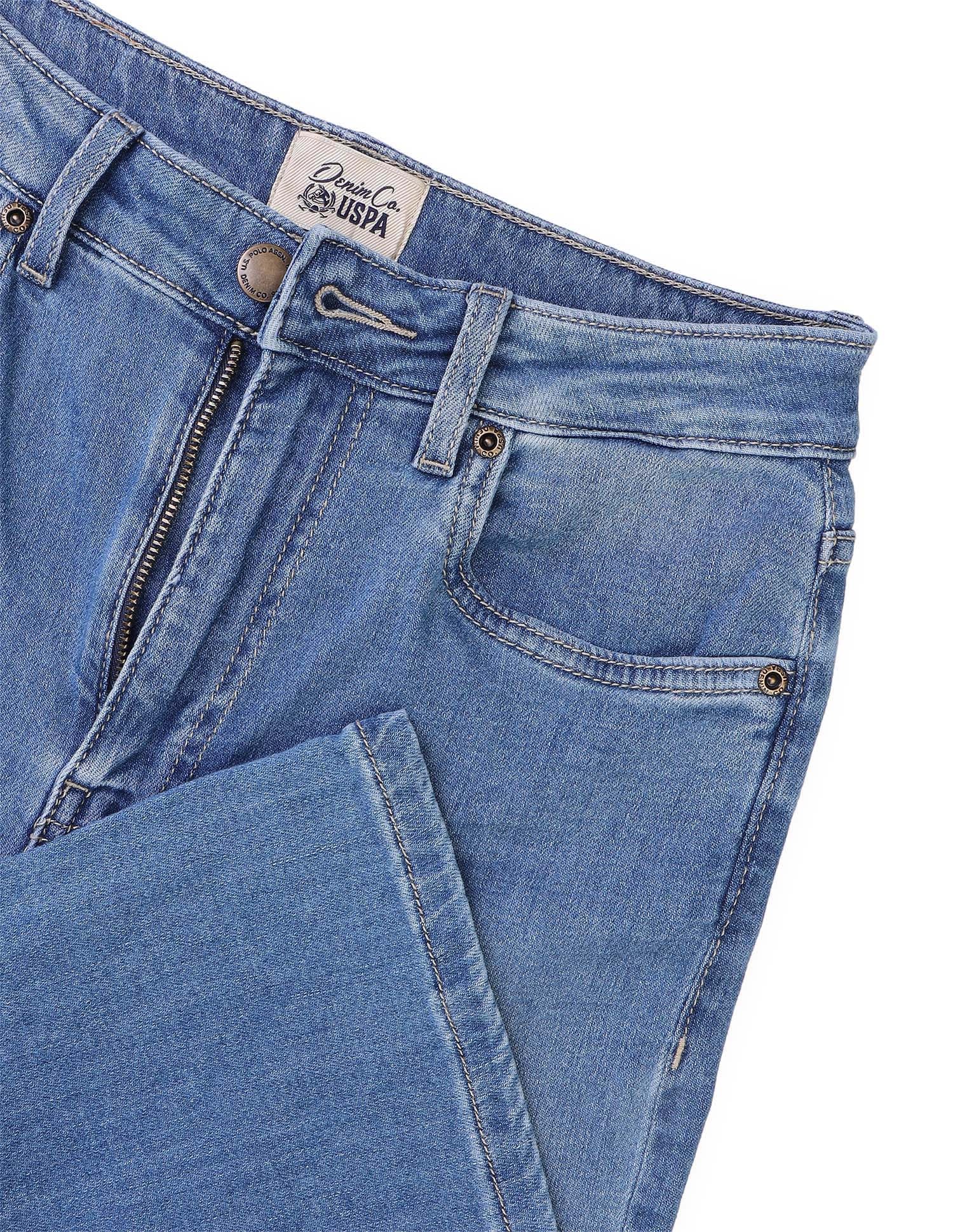 Bootcut Fit Blue Jeans Light Blue - U.S. Polo Assn. India | Large