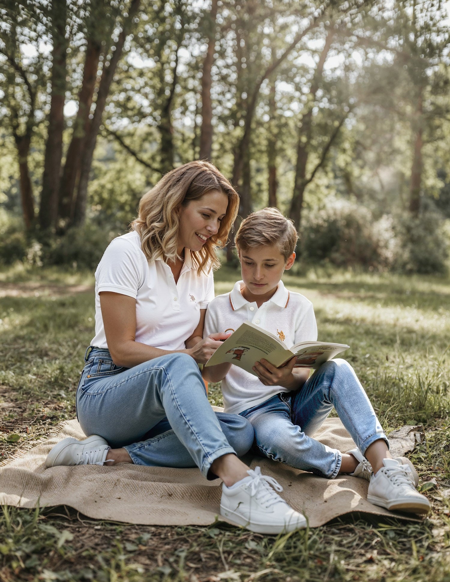 Boys Embroidered Regular Fit Polo Shirt Off White - U.S. POLO ASSN. | Large