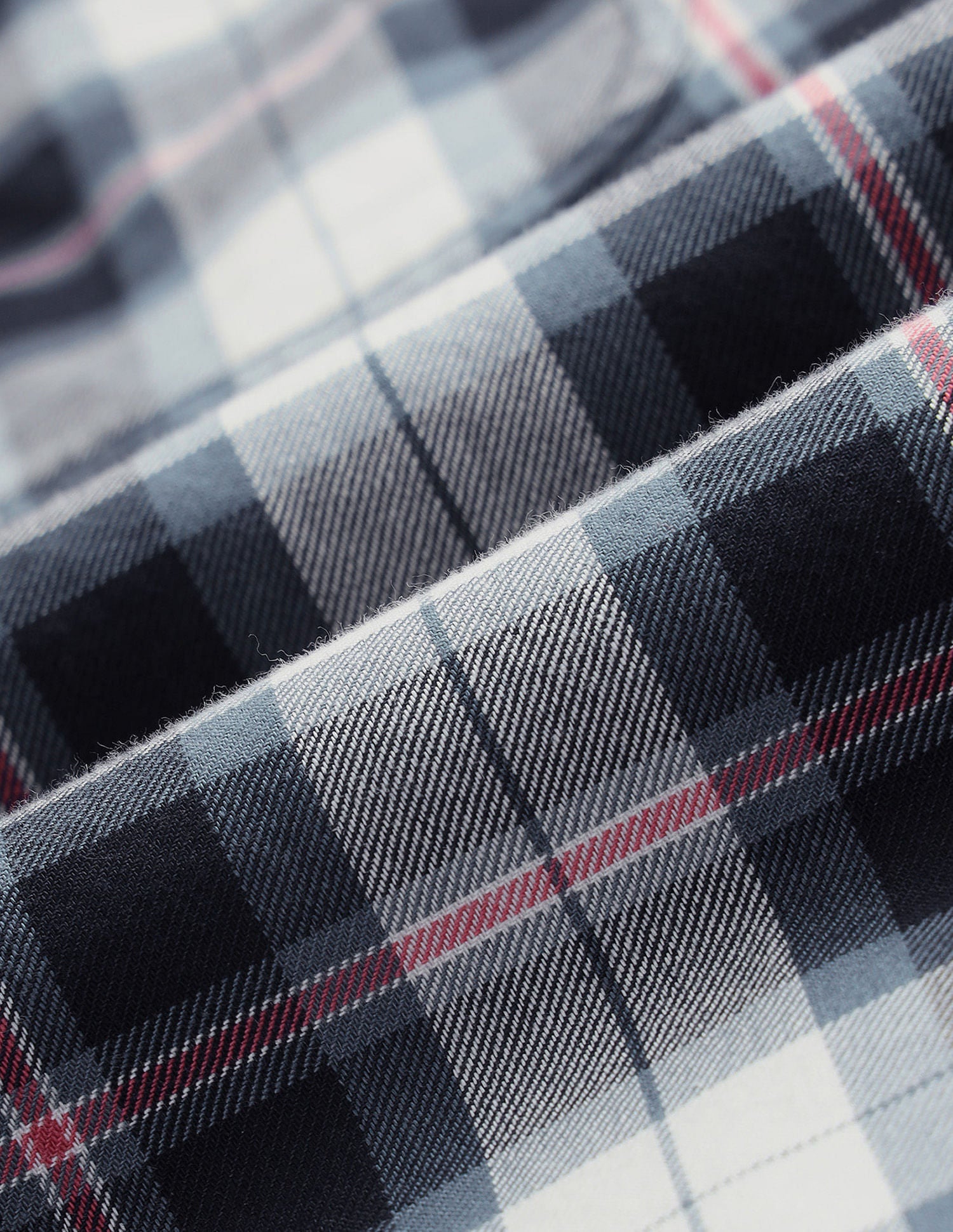 Plaid Check Slim Fit Shirt Navy - U.S. Polo Assn. India | Large