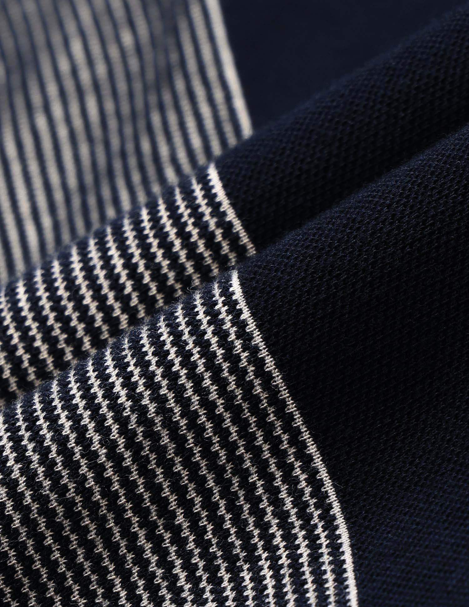 Pure Cotton Muscle Fit Polo Shirt Navy - U.S. POLO ASSN. | Large