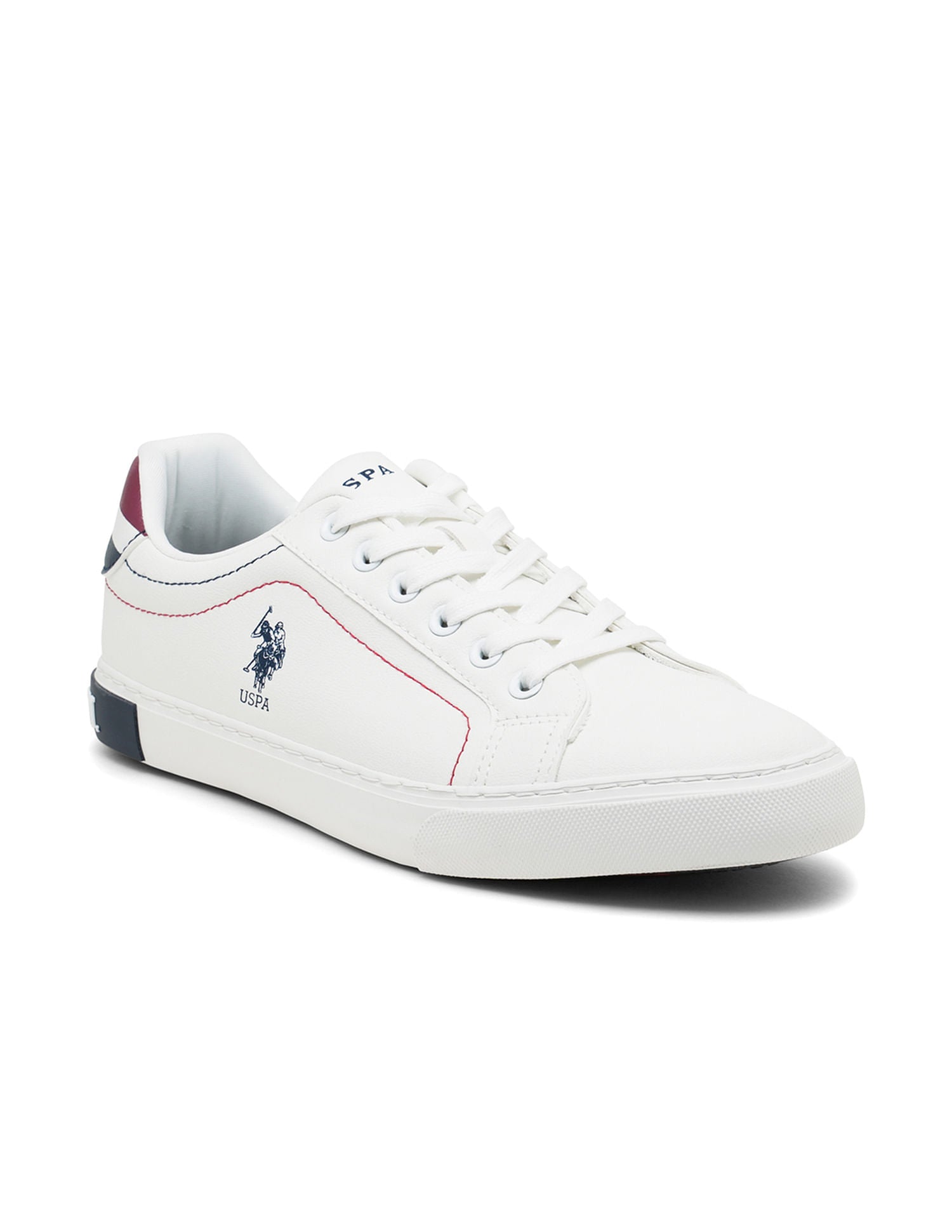 Men Solid Rojas 4.0 Sneakers White - U.S. POLO ASSN. | Large