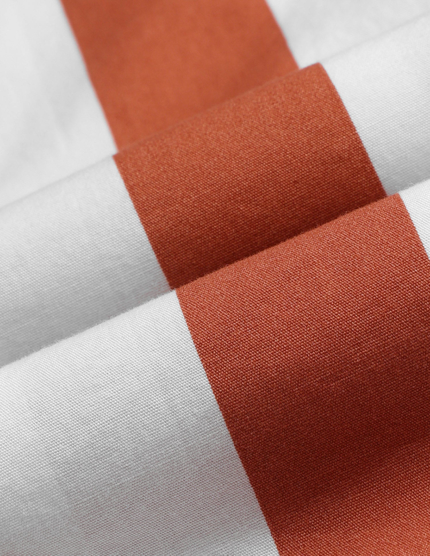 Vertical Striped Regular Fit Shirt Rust - U.S. Polo Assn. India | Large