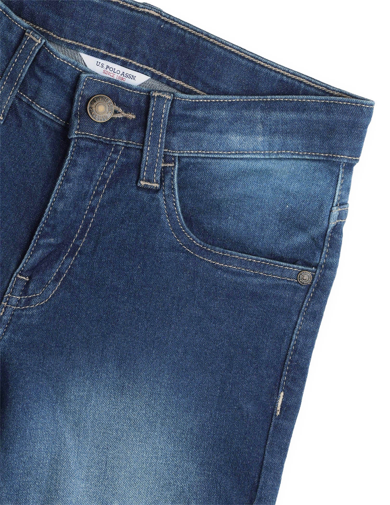Harold Slim Straight Blue Jeans Indigo - U.S. Polo Assn. India | Large