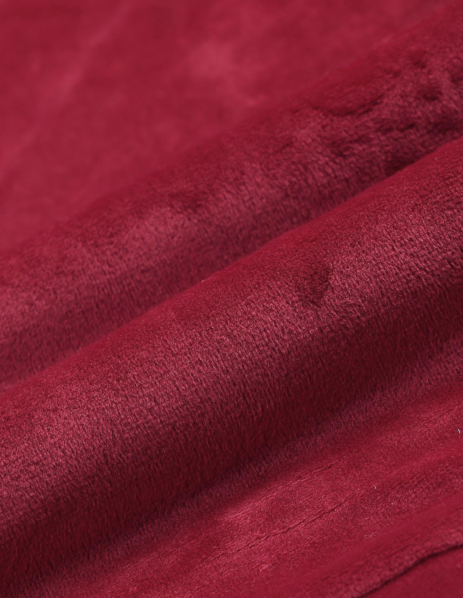 Girls Lurex Tape Velour Sweatshirt Maroon - U.S. POLO ASSN. | Large