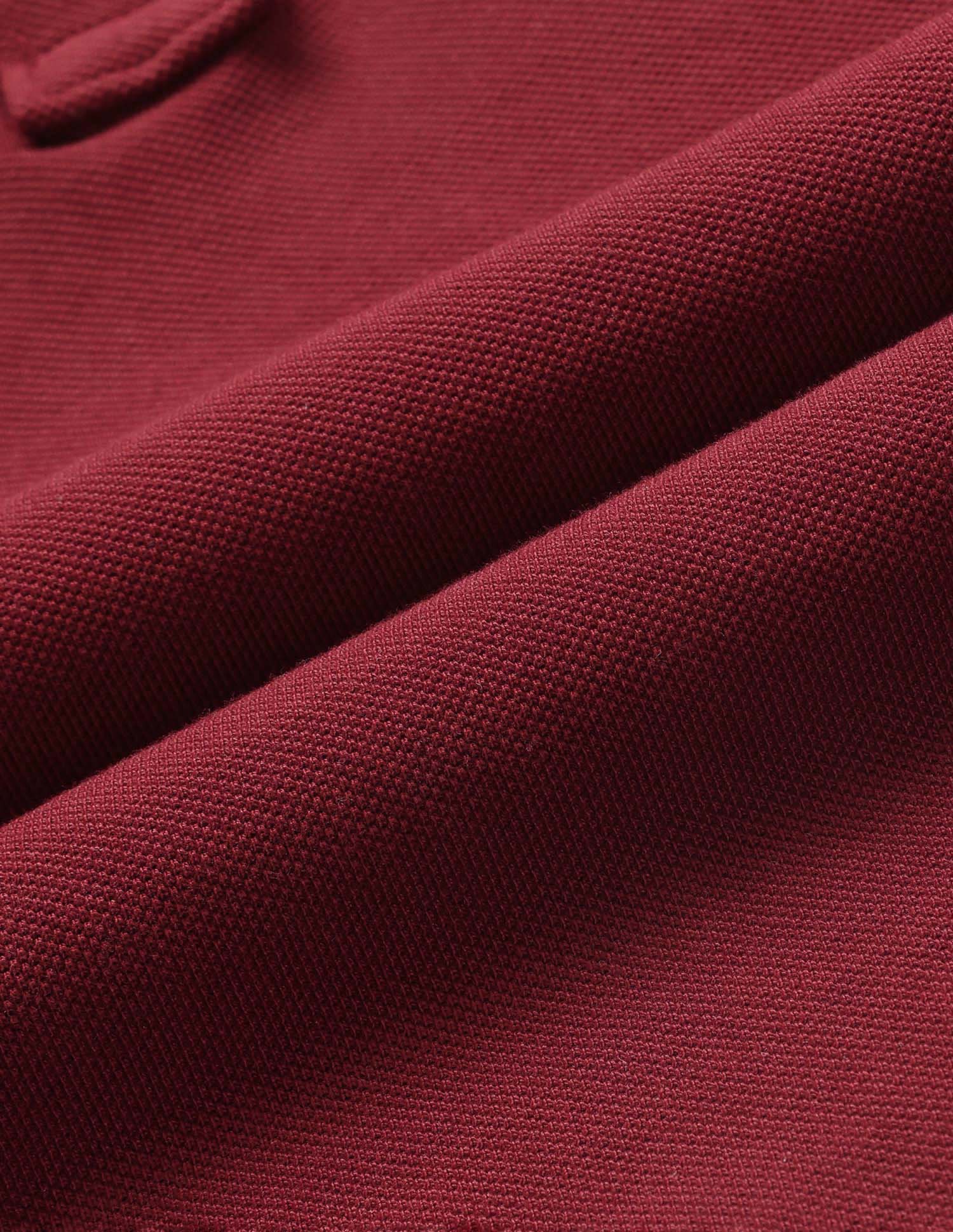 Boys Brand Appliqued Regular Fit Polo Shirt Burgundy - U.S. POLO ASSN. | Large