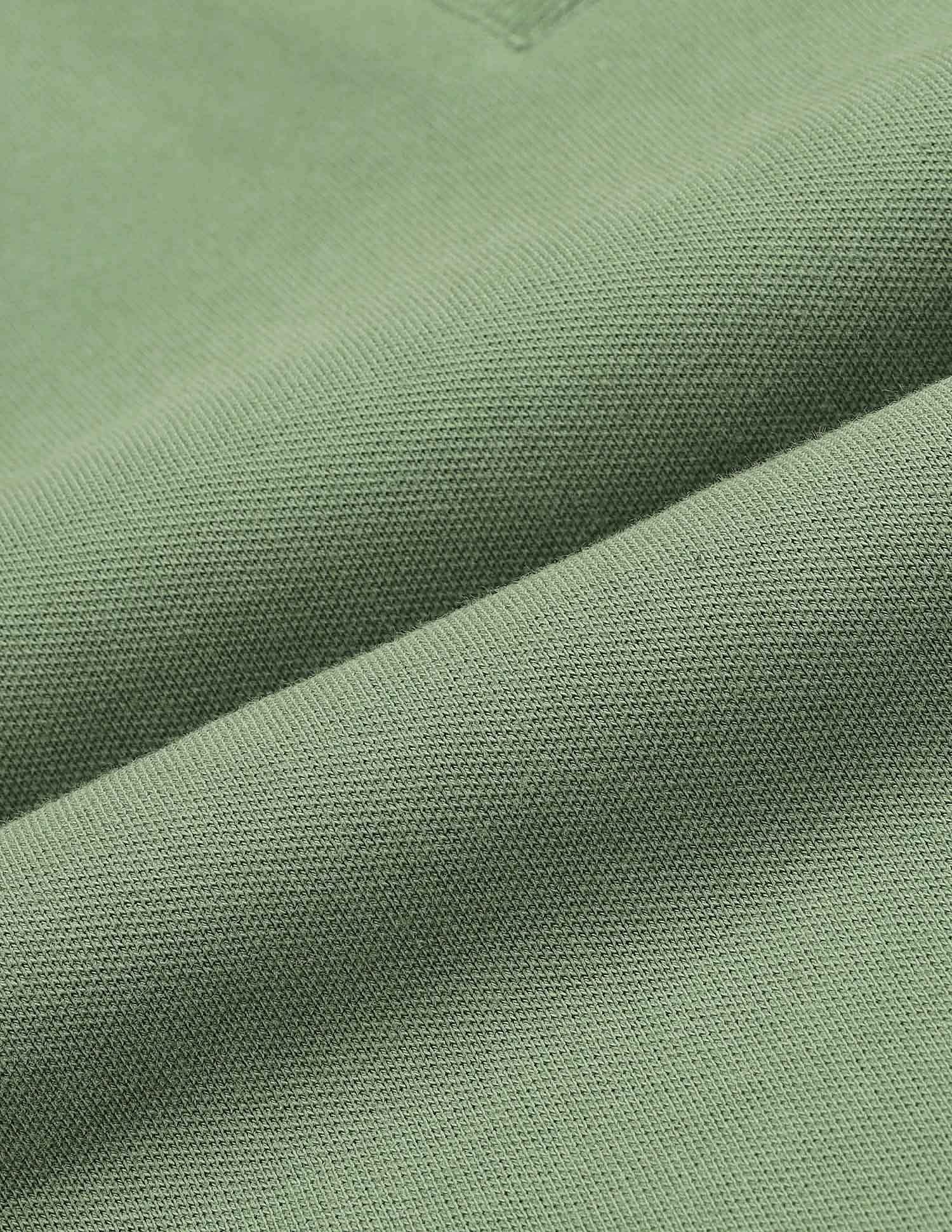 Regular Fit Solid Polo Shirt Light Olive - U.S. Polo Assn. India | Large