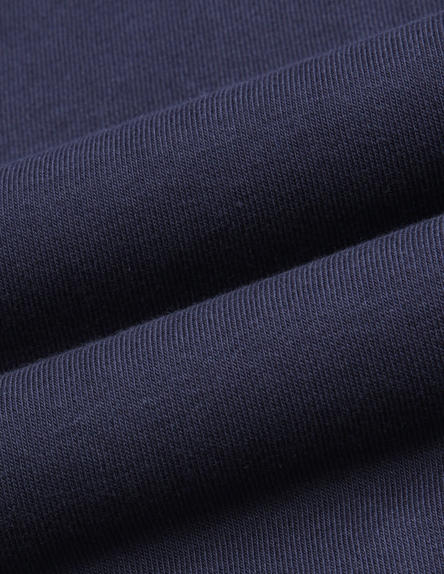 Solid Regular Fit Zipper Sweatshirt Navy - U.S. Polo Assn. India | Large