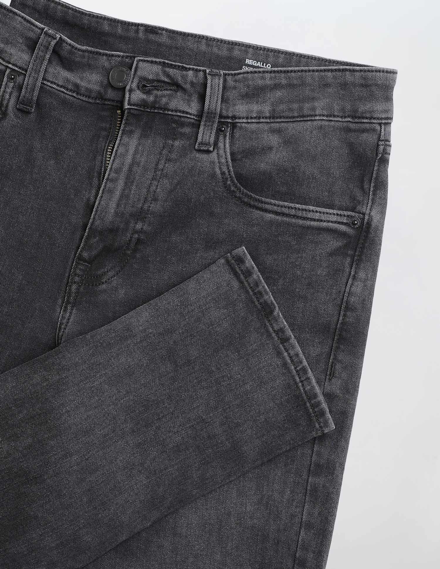 Regallo Skinny Fit Jeans Black - U.S. POLO ASSN. | Large