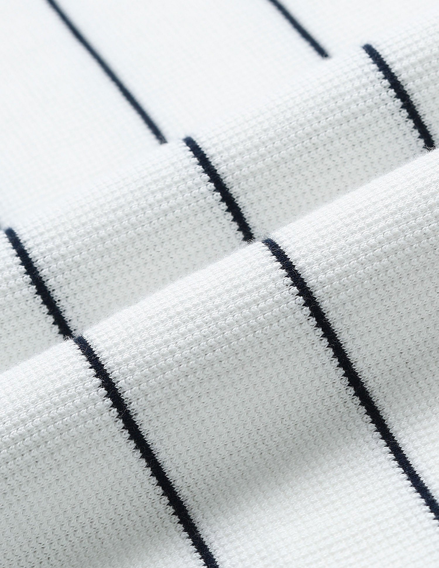Muscle Fit Striped Polo Shirt White - U.S. Polo Assn. India | Large