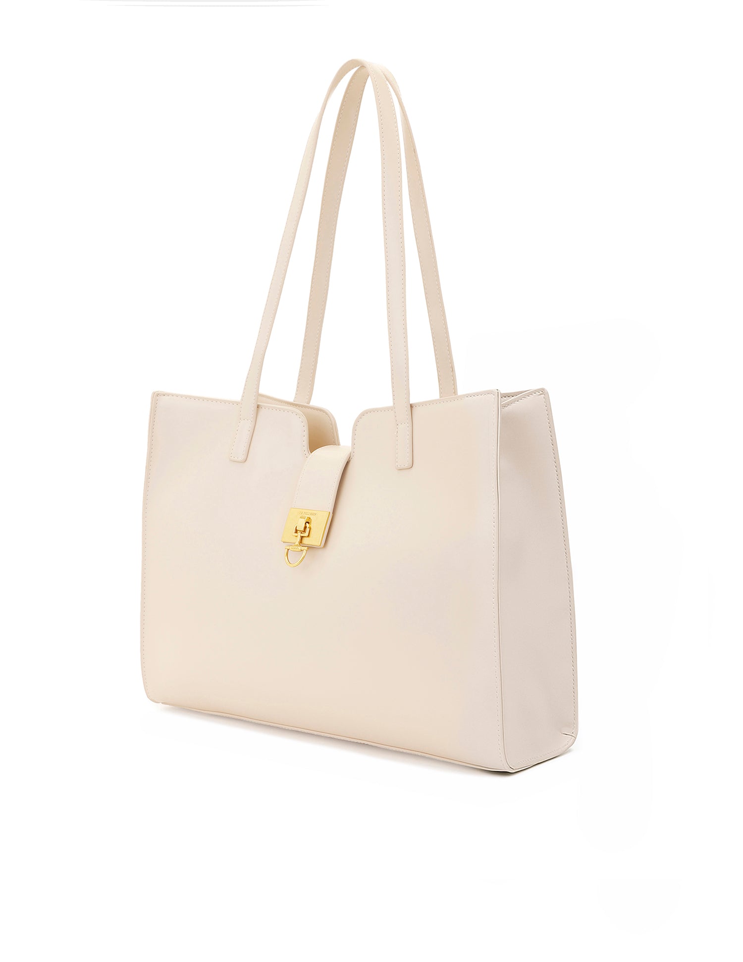 Women Addison Tote Bag Beige - U.S. POLO ASSN. | Large