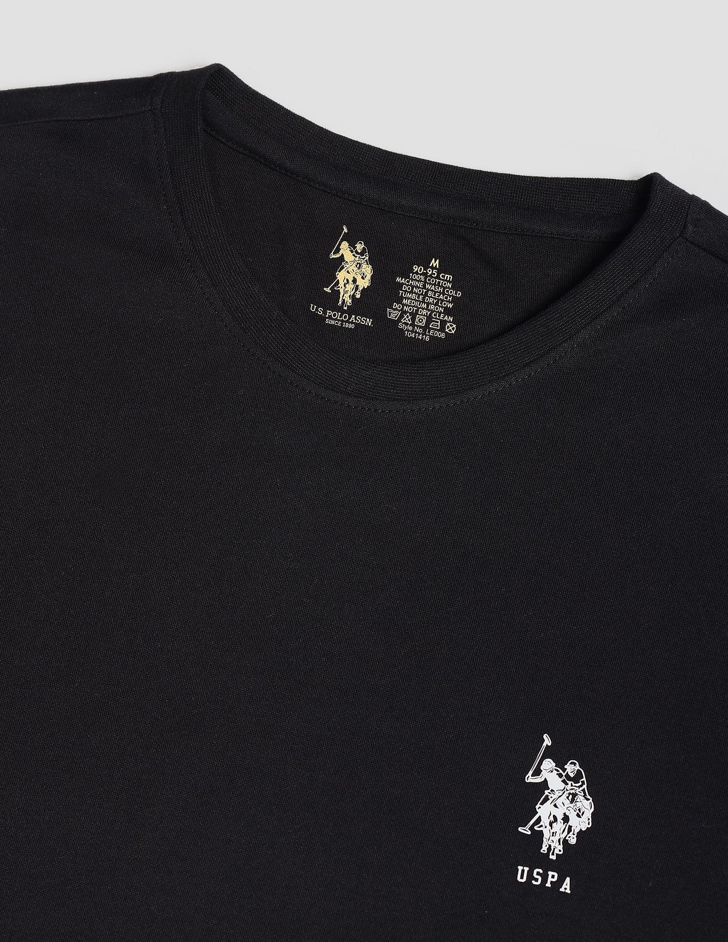 Long Sleeve LE006 Lounge T-Shirt - Pack Of 1 Black - U.S. POLO ASSN. | Large