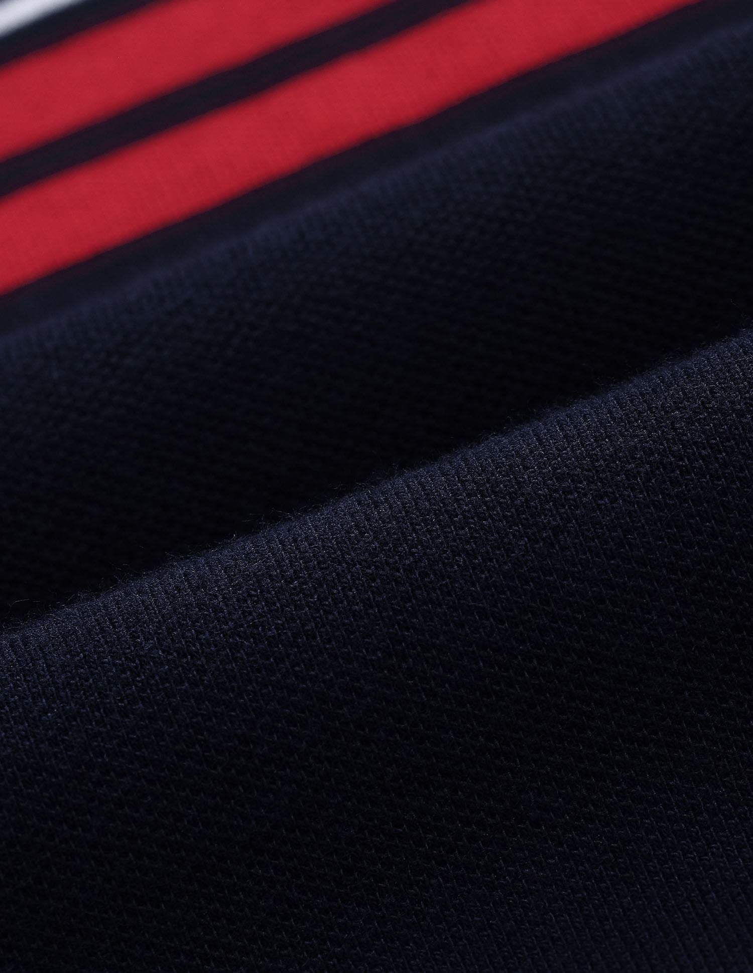 Horizontal Striped Slim Fit Polo Shirt Navy - U.S. POLO ASSN. | Large