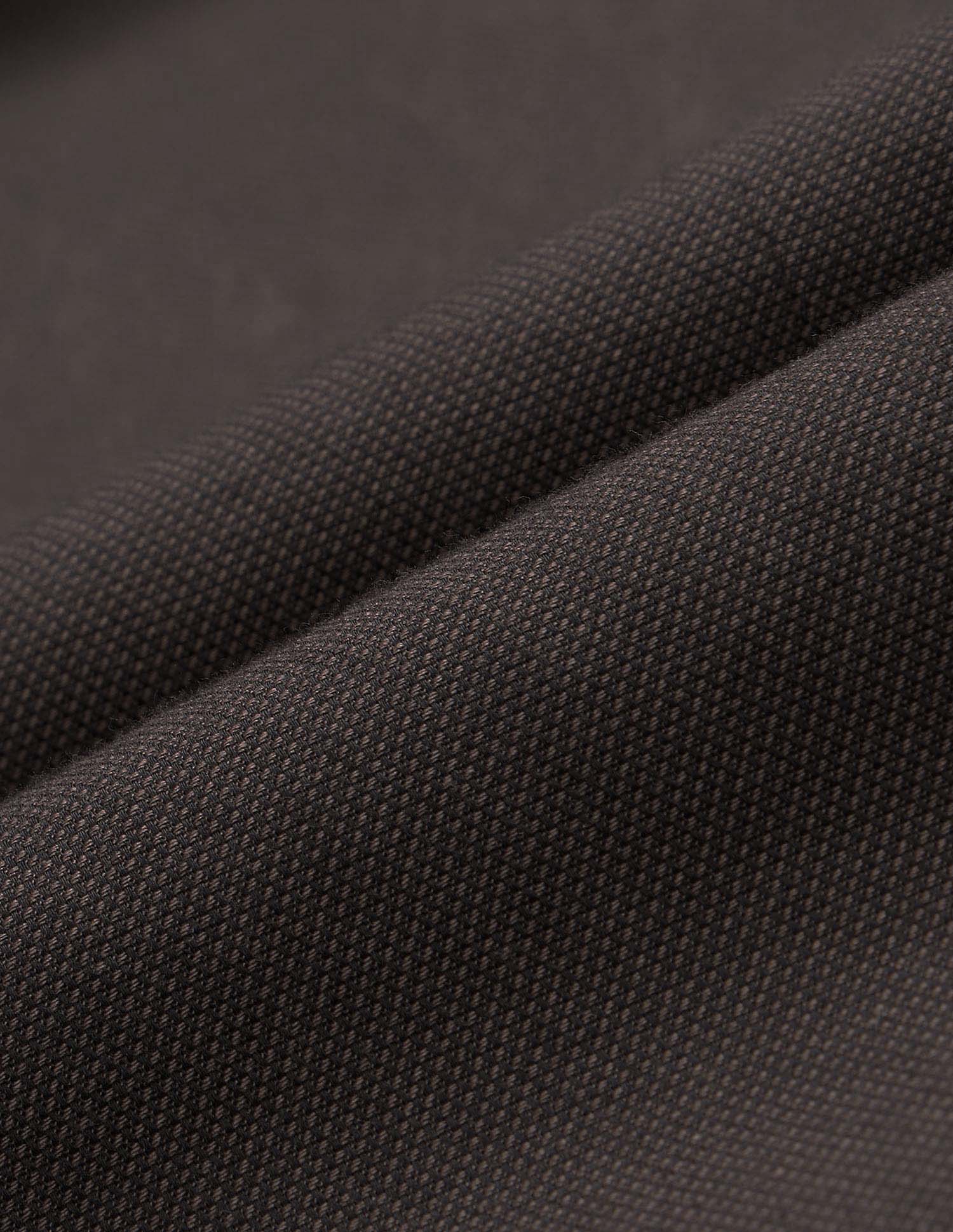 Textured Dobby Varsity Shirt Choco - U.S. POLO ASSN. | Large