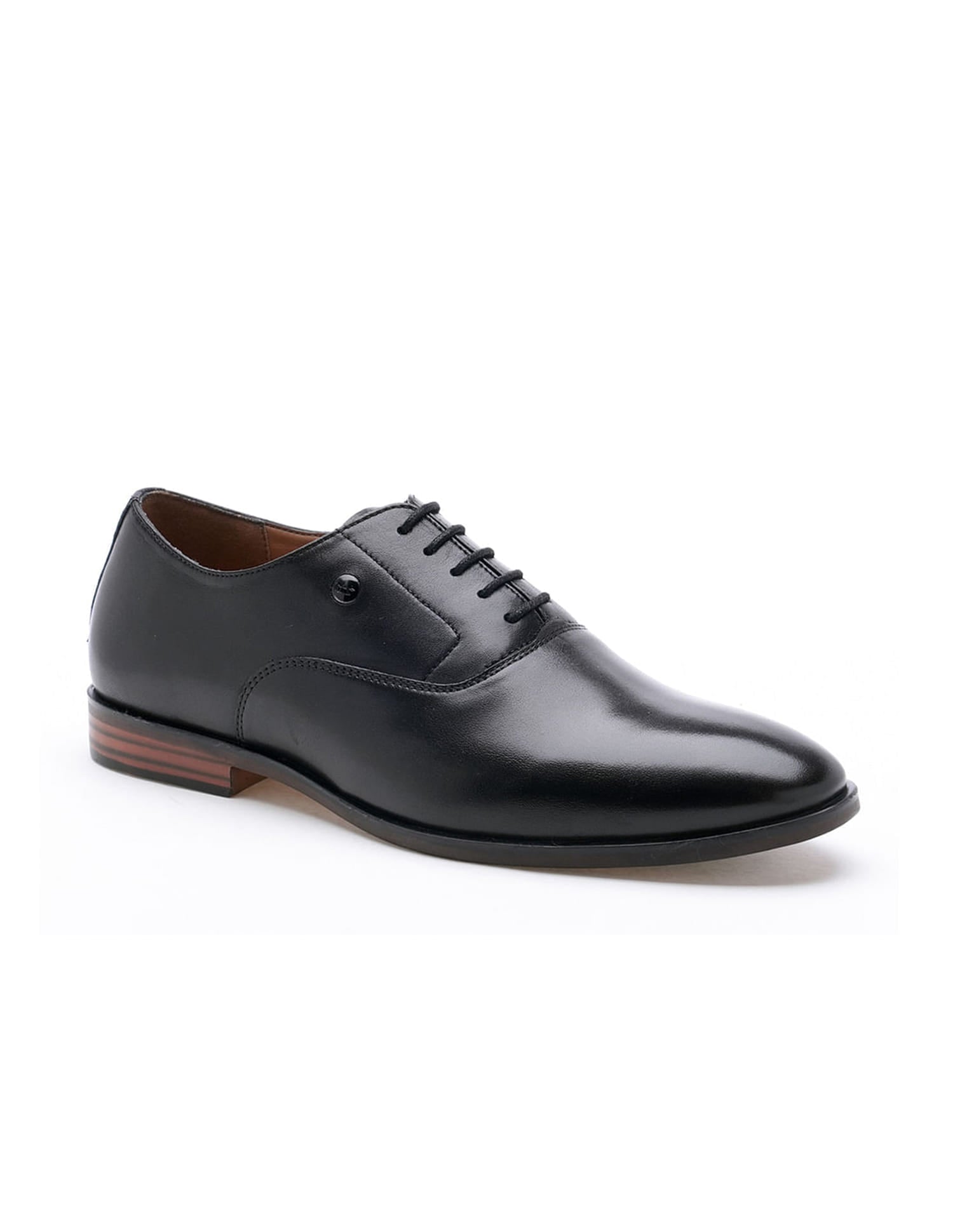 Pelican 3.0 Solid Leather Shoes Black - U.S. Polo Assn. India | Large