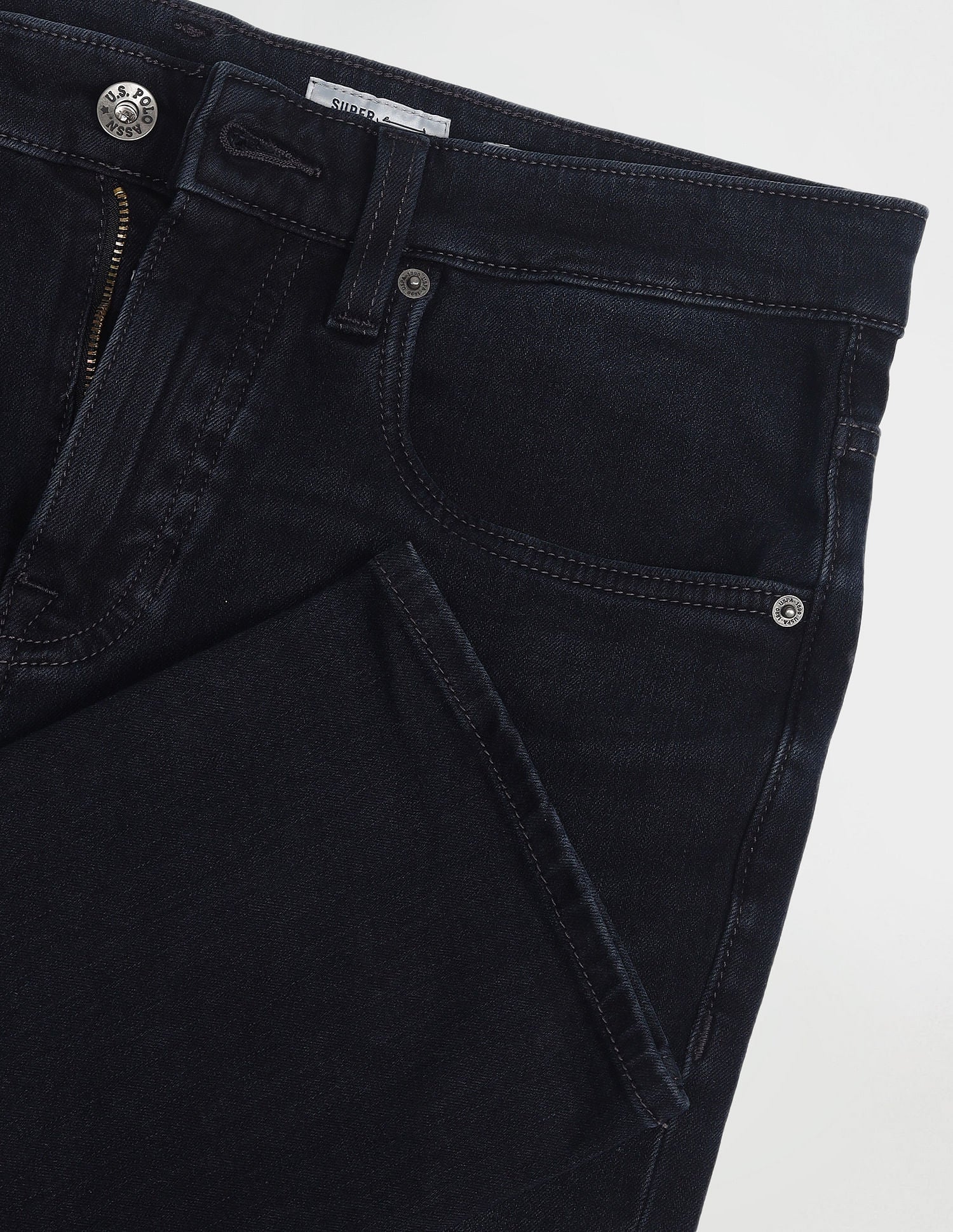 Regallo Skinny Fit Blue Jeans Blue - U.S. Polo Assn. India | Large