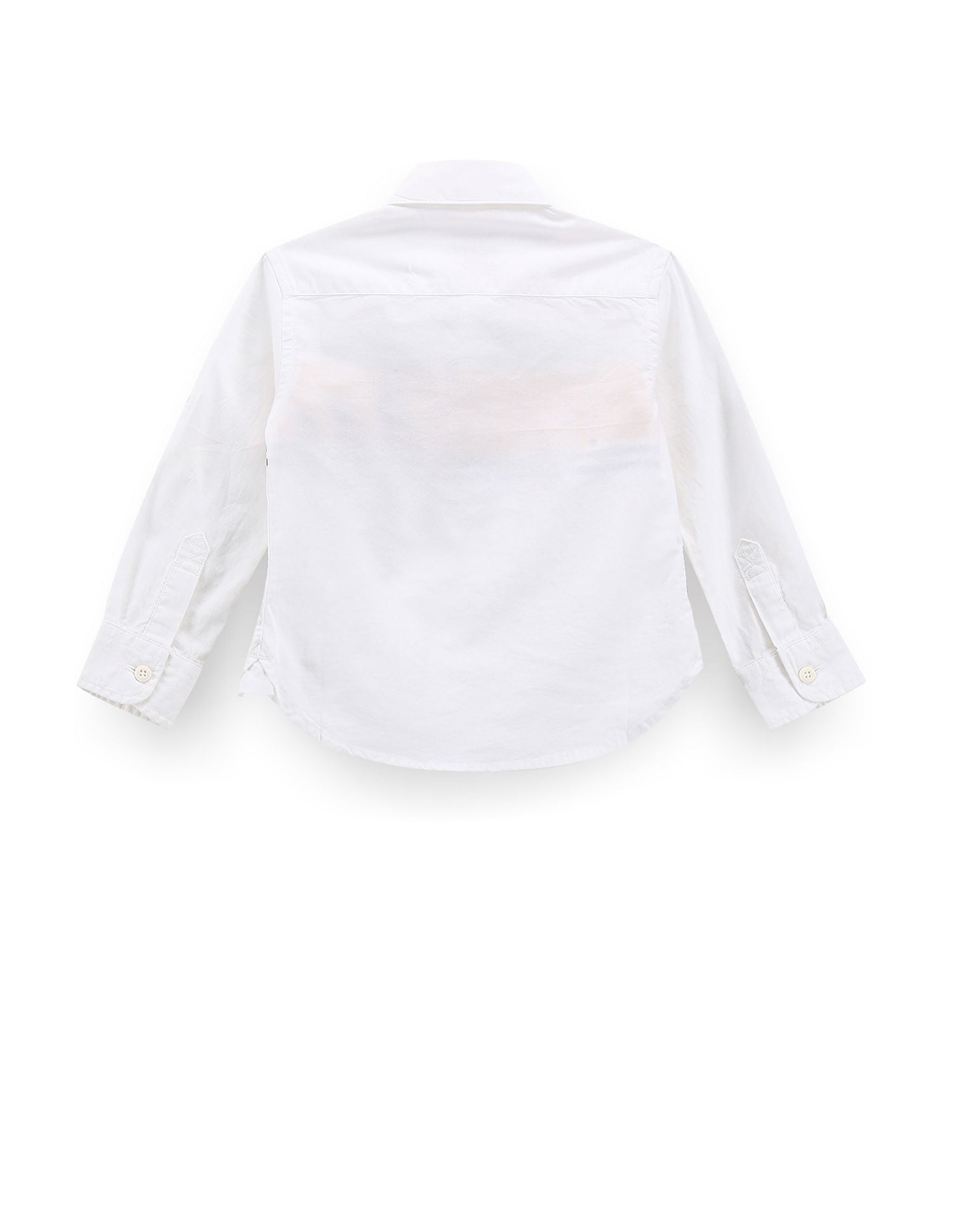 Boys Oxford Cotton Shirt White - U.S. Polo Assn. India | Large