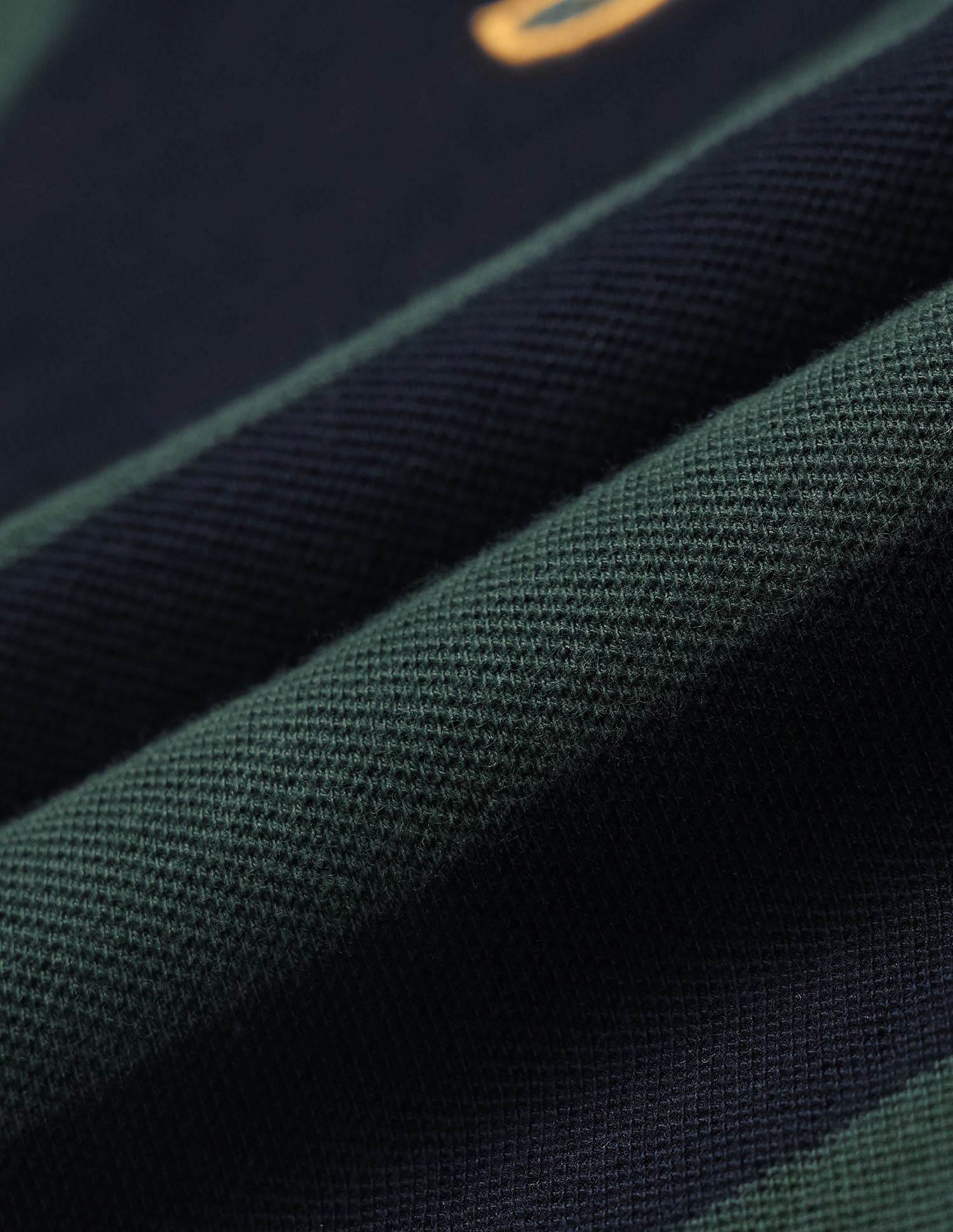 Boys Horizontal Striped Regular Fit Polo Shirt Dark Green - U.S. POLO ASSN. | Large