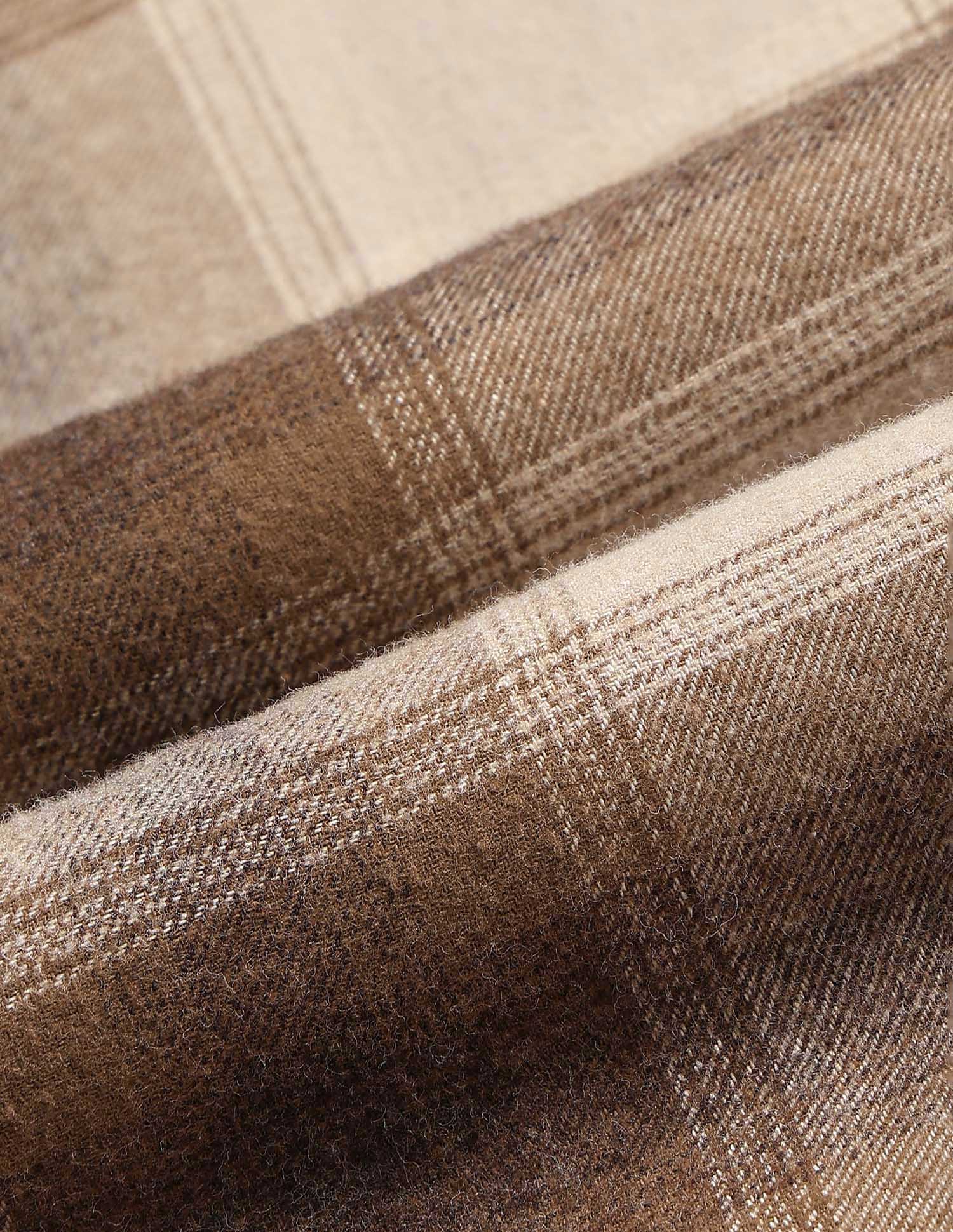 Twill Regular Fit Shirt Khaki - U.S. POLO ASSN. | Large