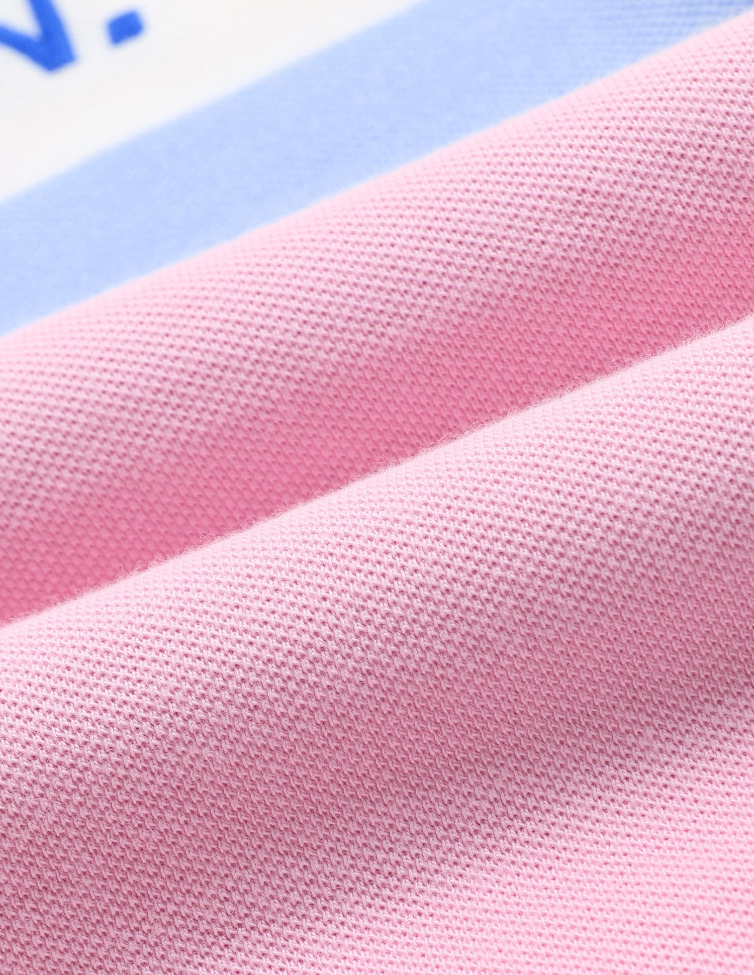 Horizontal Striped Slim Fit Polo Shirt Light-Pink - U.S. POLO ASSN. | Large