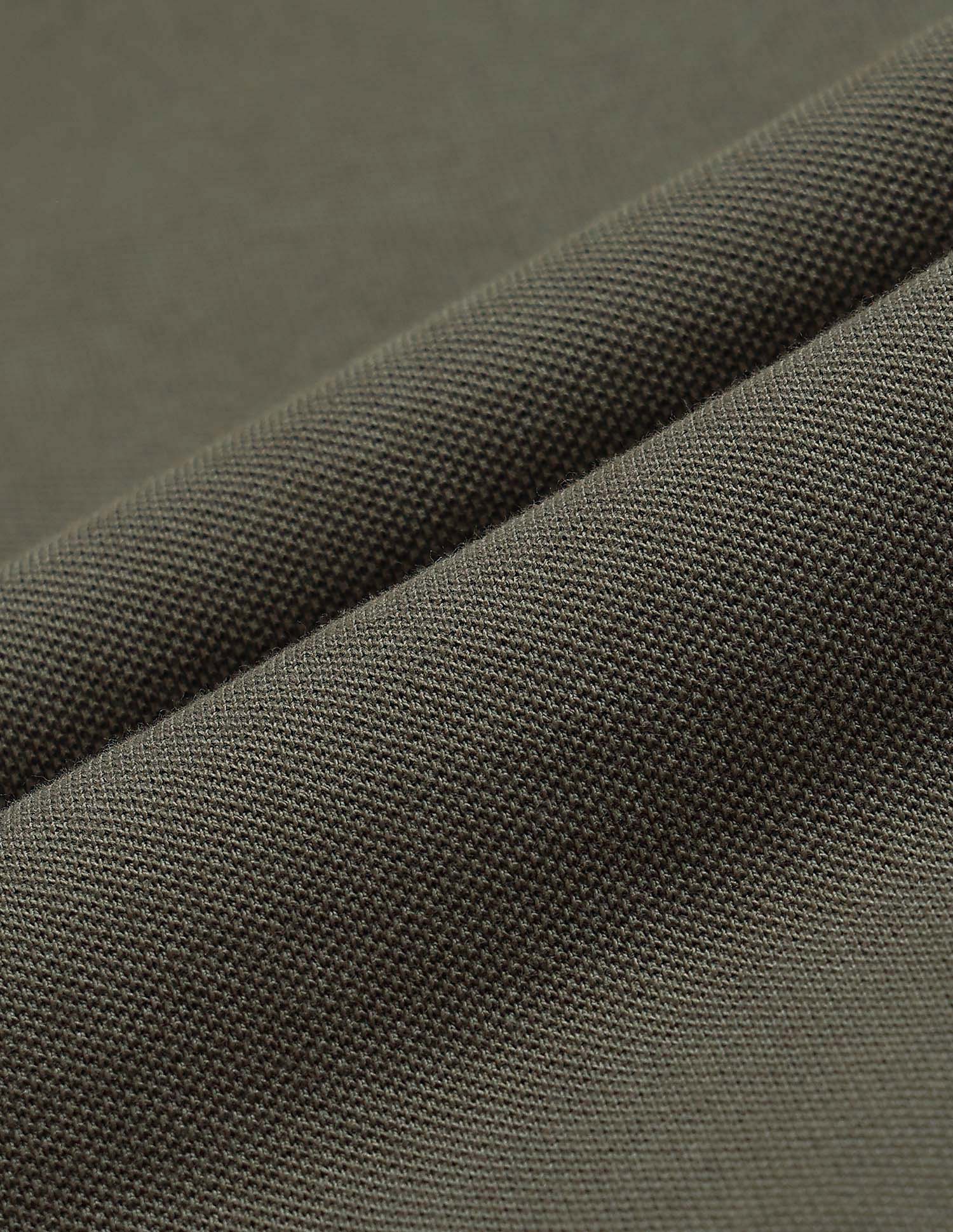 Pure Cotton Muscle Fit Polo Shirt Olive - U.S. POLO ASSN. | Large