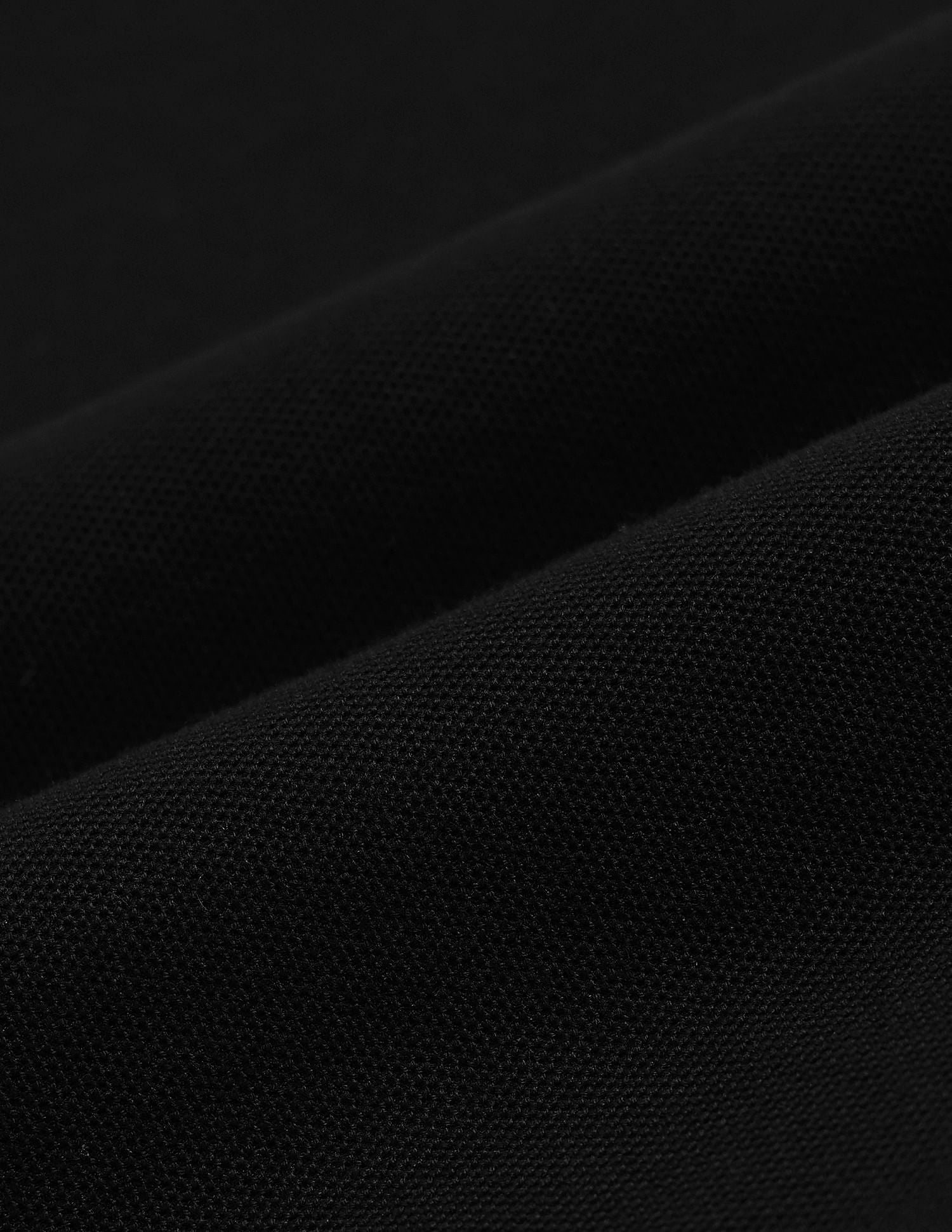 Slim Fit Cotton Polo Shirt Black - U.S. Polo Assn. India | Large