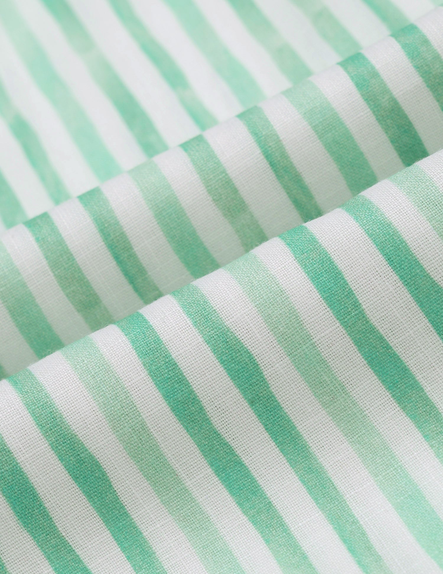 Regular Fit Vertical Striped Shirt Light Green - U.S. Polo Assn. India | Large