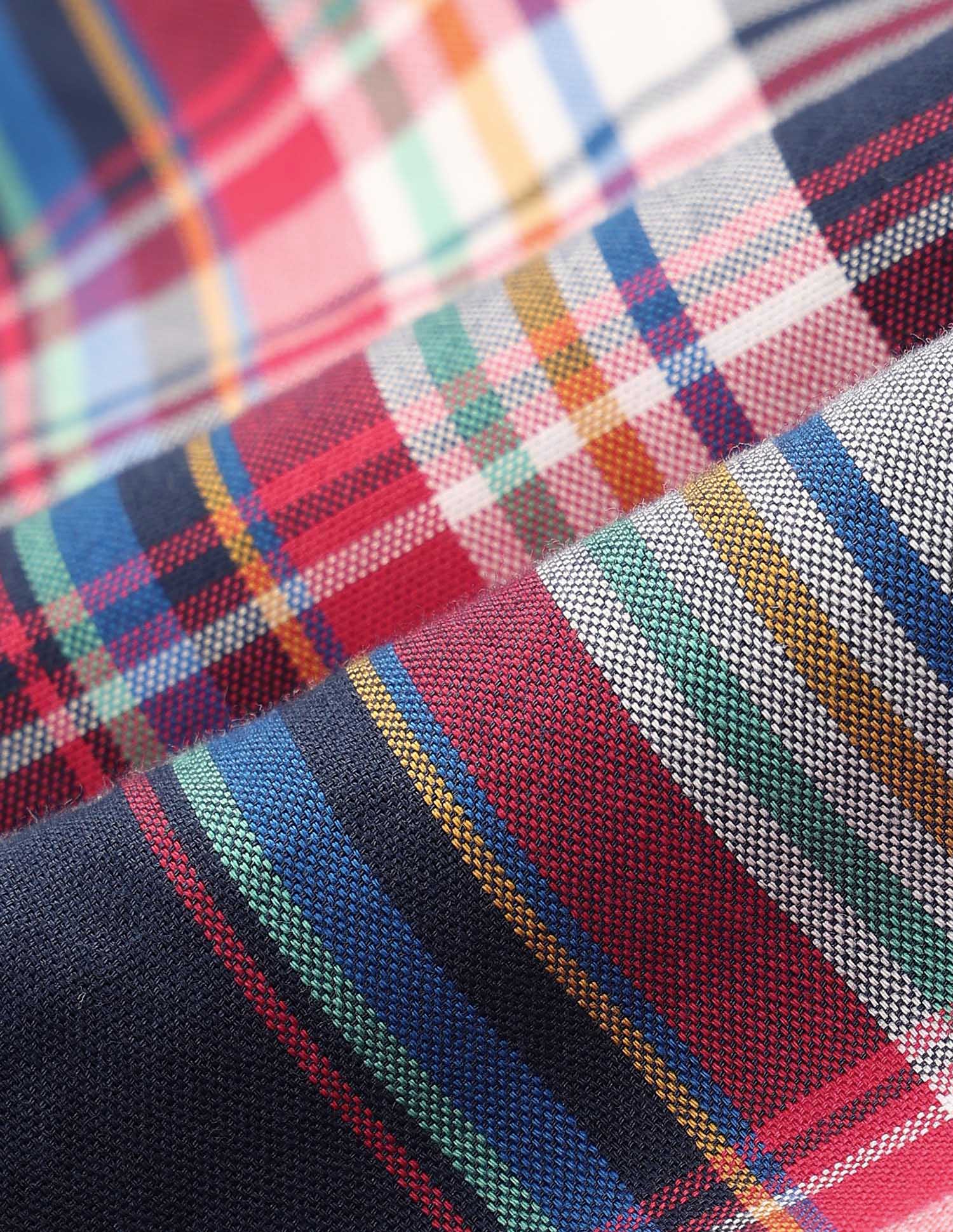 Boys All Over Printed Pure Cotton Shirt Navy - U.S. POLO ASSN. | Large