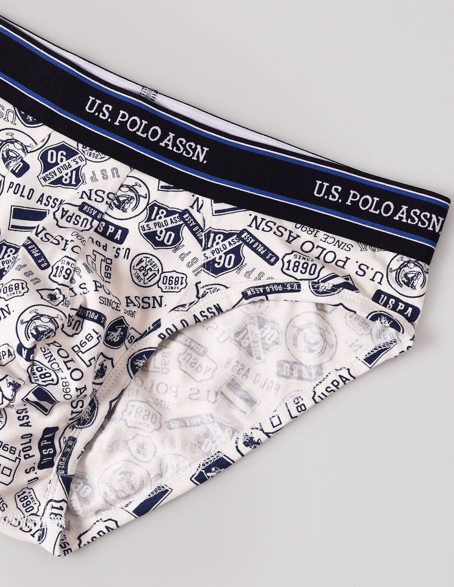 Buy USPA Innerwear Printed Cotton Stretch Jersey I615 Briefs - Pack Of 1 