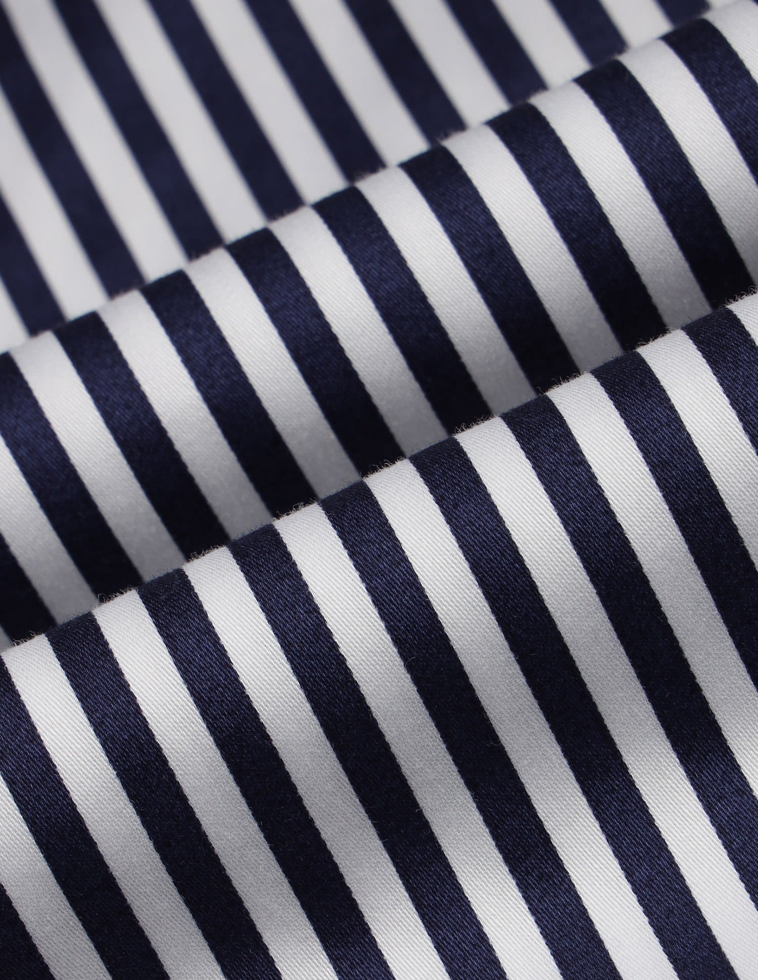 Vertical Striped Satin Shirt Blue - U.S. Polo Assn. India | Large