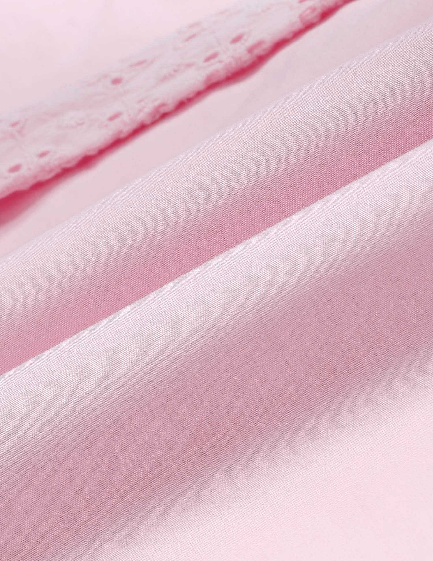 Girls Schiffli Shirt Dress Light Pink - U.S. POLO ASSN. | Large