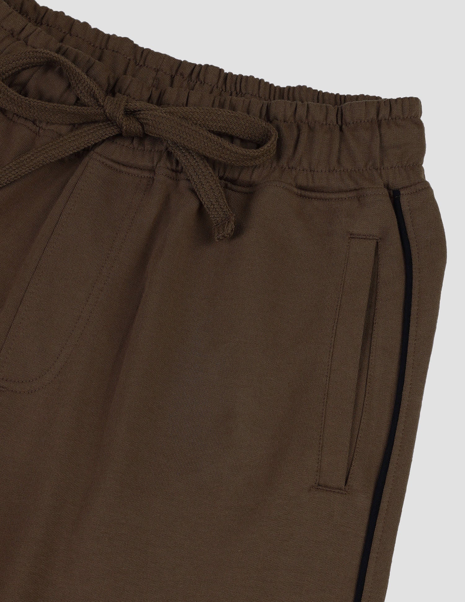 Pure Cotton Solid OJ003 Joggers - Pack Of 1 Coffee - U.S. POLO ASSN. | Large