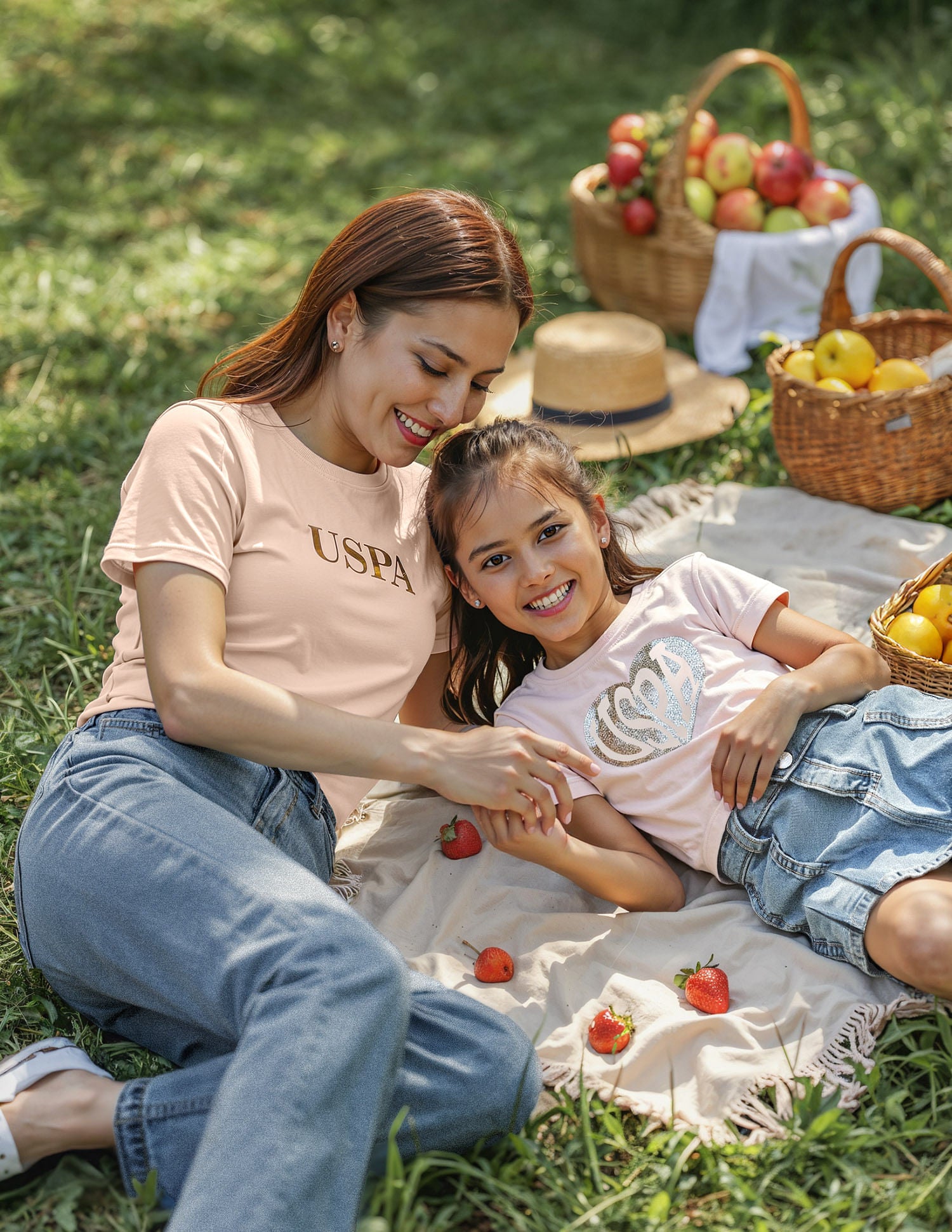 Regular Fit Brand Printed T-Shirt Pink - U.S. POLO ASSN. | Large