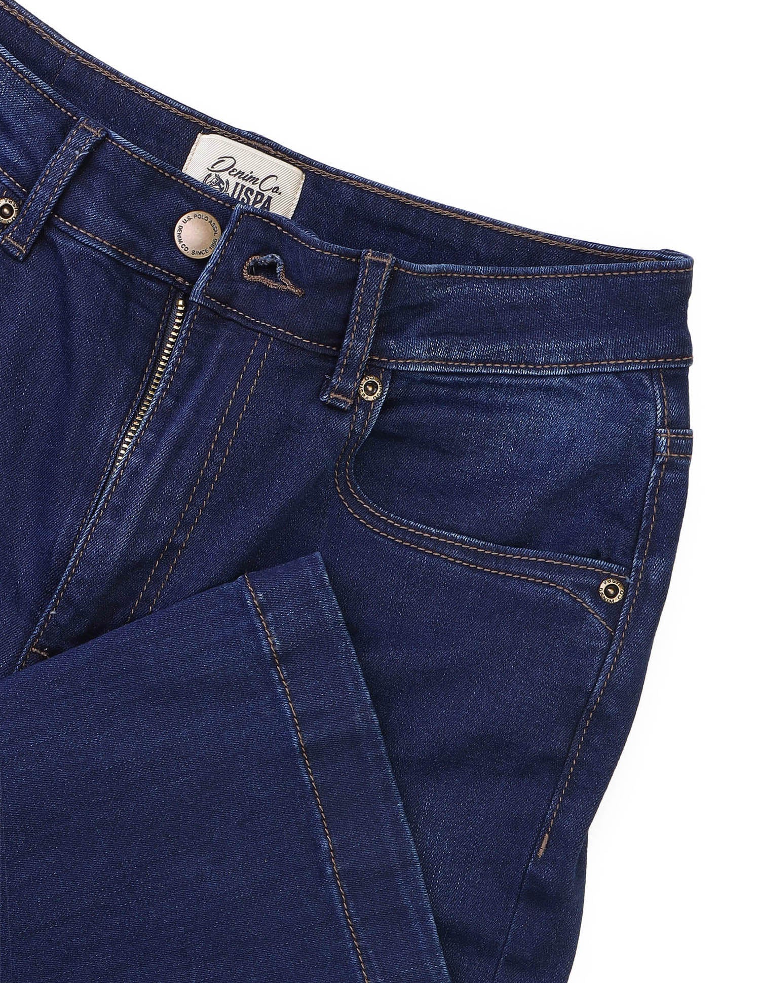 Bootcut Fit Blue Jeans Dark Blue - U.S. Polo Assn. India | Large