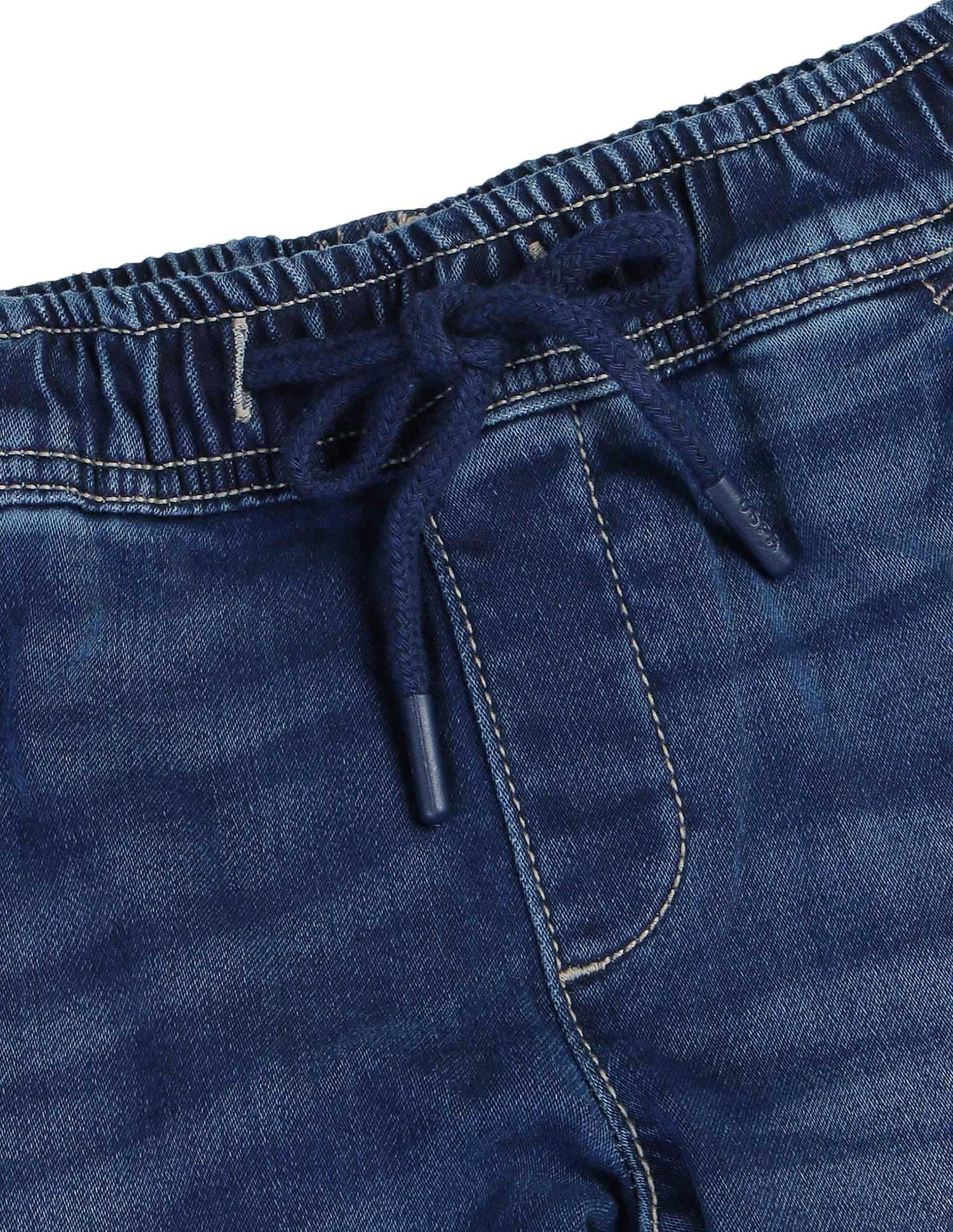 Boys Whiskered Regular Fit Cargo Jeans Light Blue - U.S. POLO ASSN. | Large