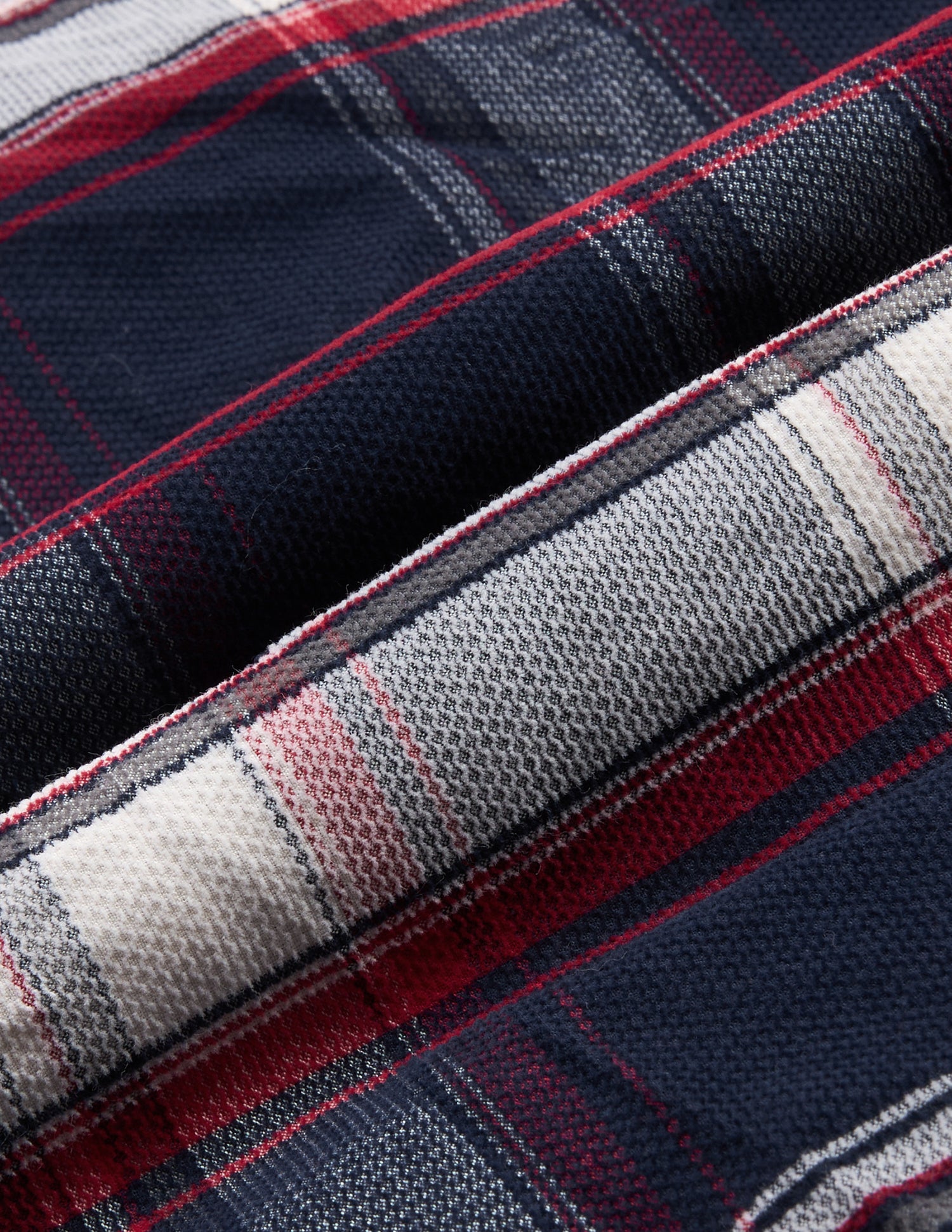 Plaid Checked Corduroy Shirt Red - U.S. Polo Assn. India | Large