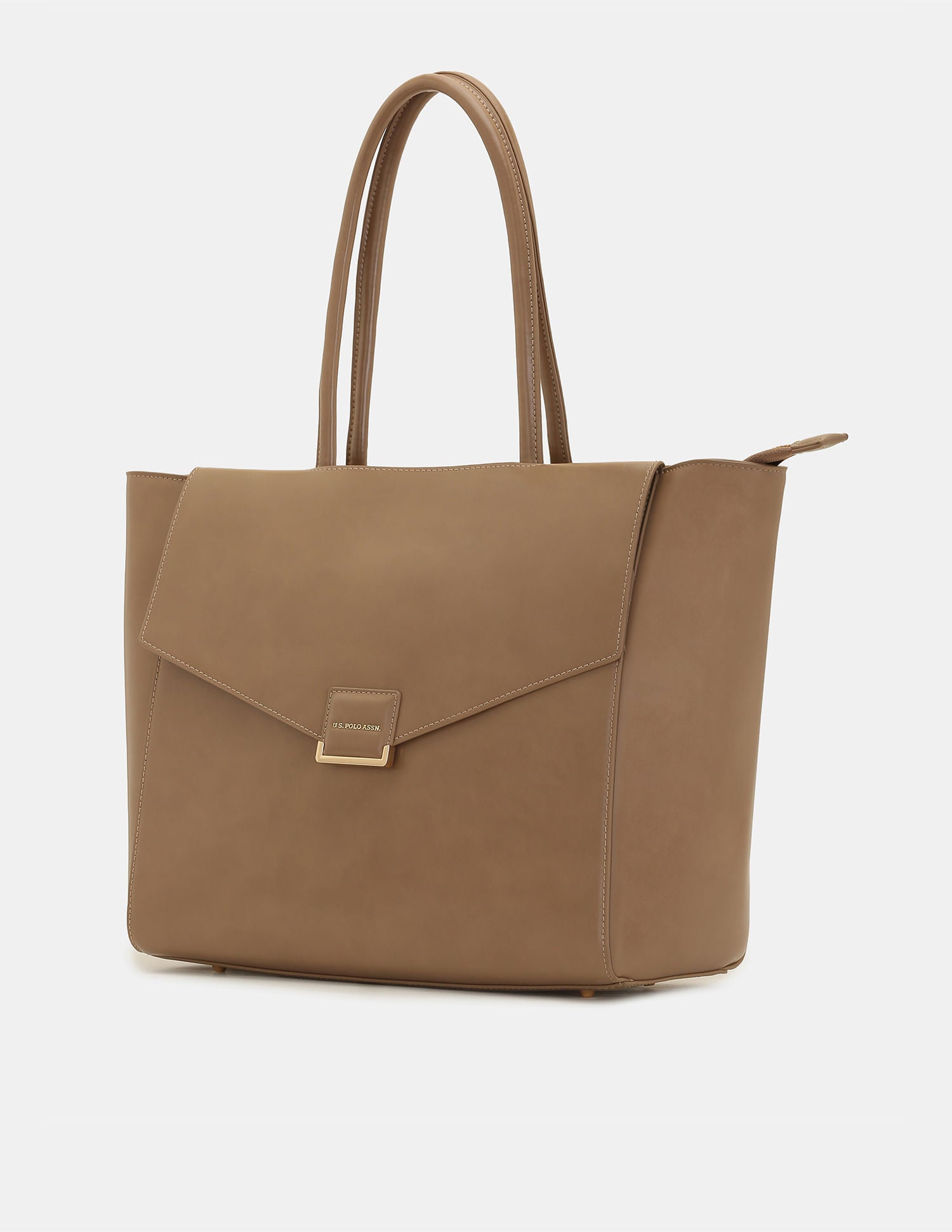 Women Belle Tote Bag for Office Use Charcoal Grey - U.S. POLO ASSN. | Large